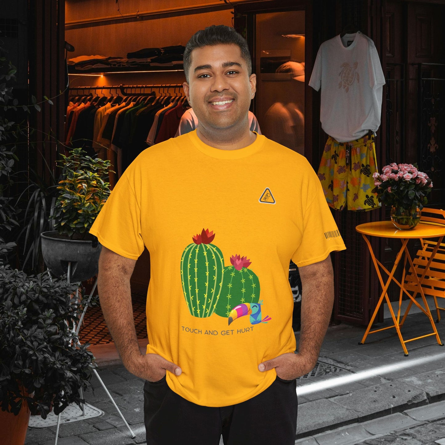 Unisex Heavy Cotton Tee_ Crafted from premium 100% cotton_ N2 Series UHCT PT2WW001_ Limited Edition Comfort & Durability by WesternWaves: