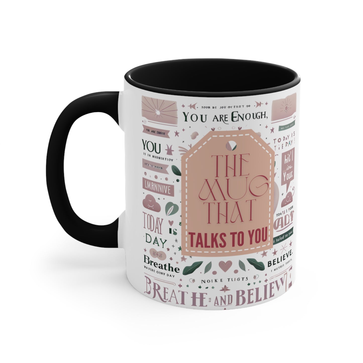 Accent Mug 11oz_ N8* Series AMUG PT2WW001_ LImited Edition School/Office Desktop Special by WesternWaves:
