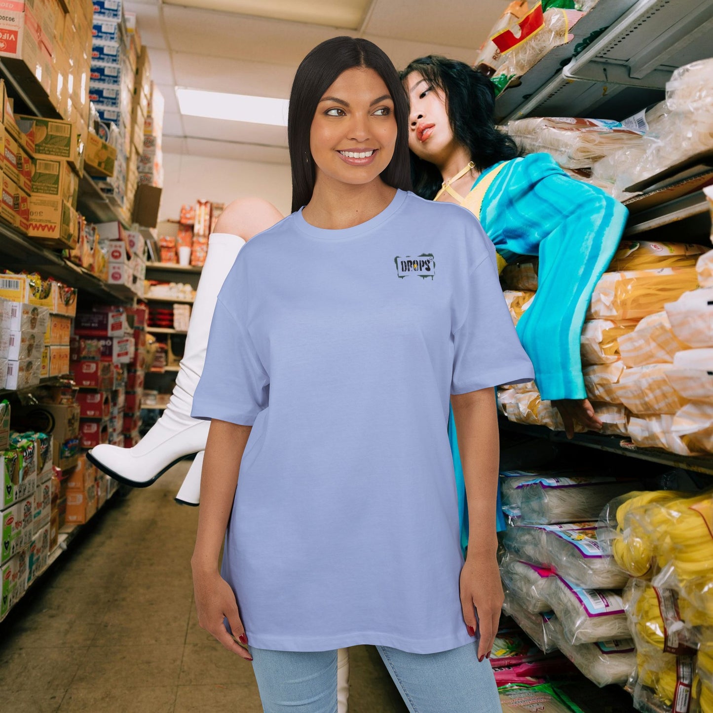 Unisex Heavy Oversize Tee_ N3+ Series USHBOZTEE Pt2WW0032_ Limited Edition Oversized Tee by WesternWaves: