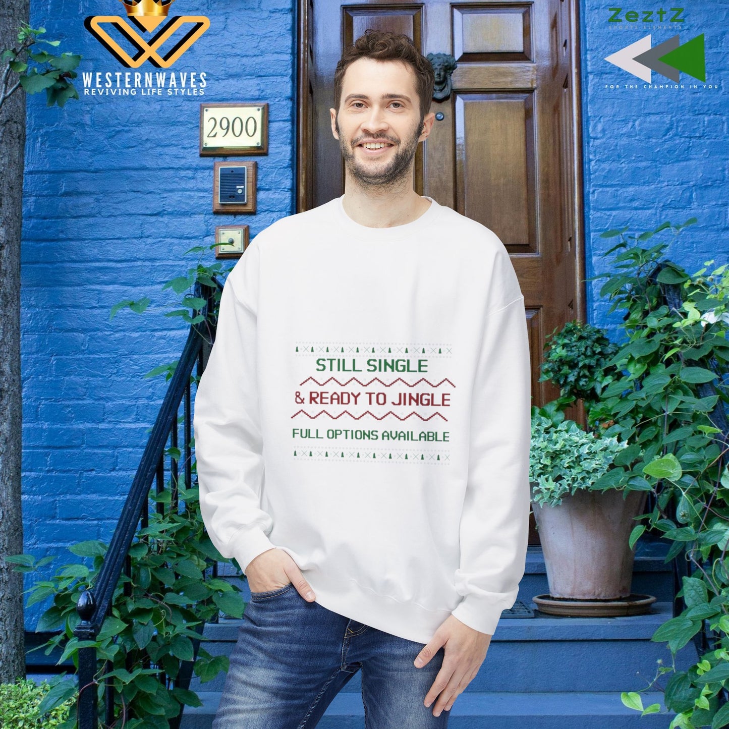 Softstyle Fleece Sweatshirt - N3+ Series SSFSS PT2WW001_ Limited Edition Cozy, Eco-Friendly, Unisex product by WesternWaves: