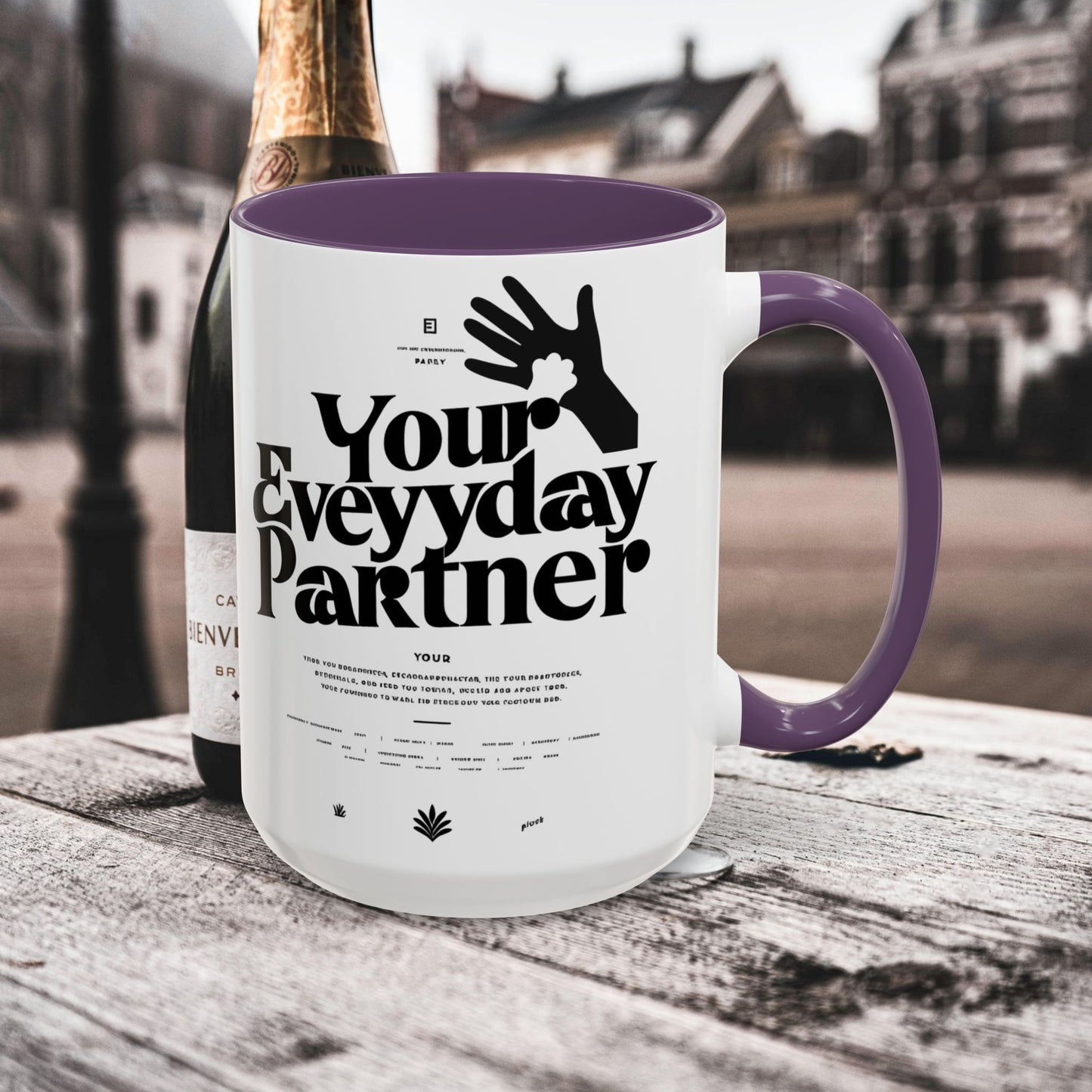 Accent Coffee Mug 11oz, 15oz_ N3* Series ACM11OZ PT2WW023_ Limited Edition Perfect Blend of Style by WesternWaves: