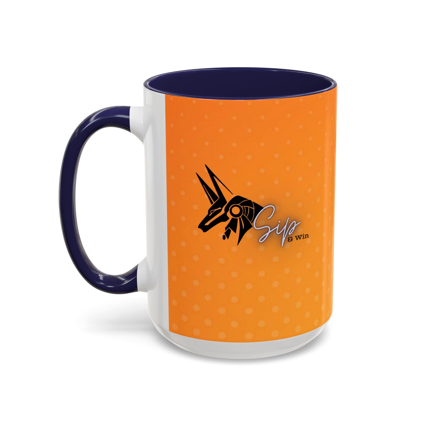 Accent Coffee Mug 11, 15oz_ N2+ Series ACM11OZ PT2WW005_ Vibrant Limited Edition Design by WesternWawes: