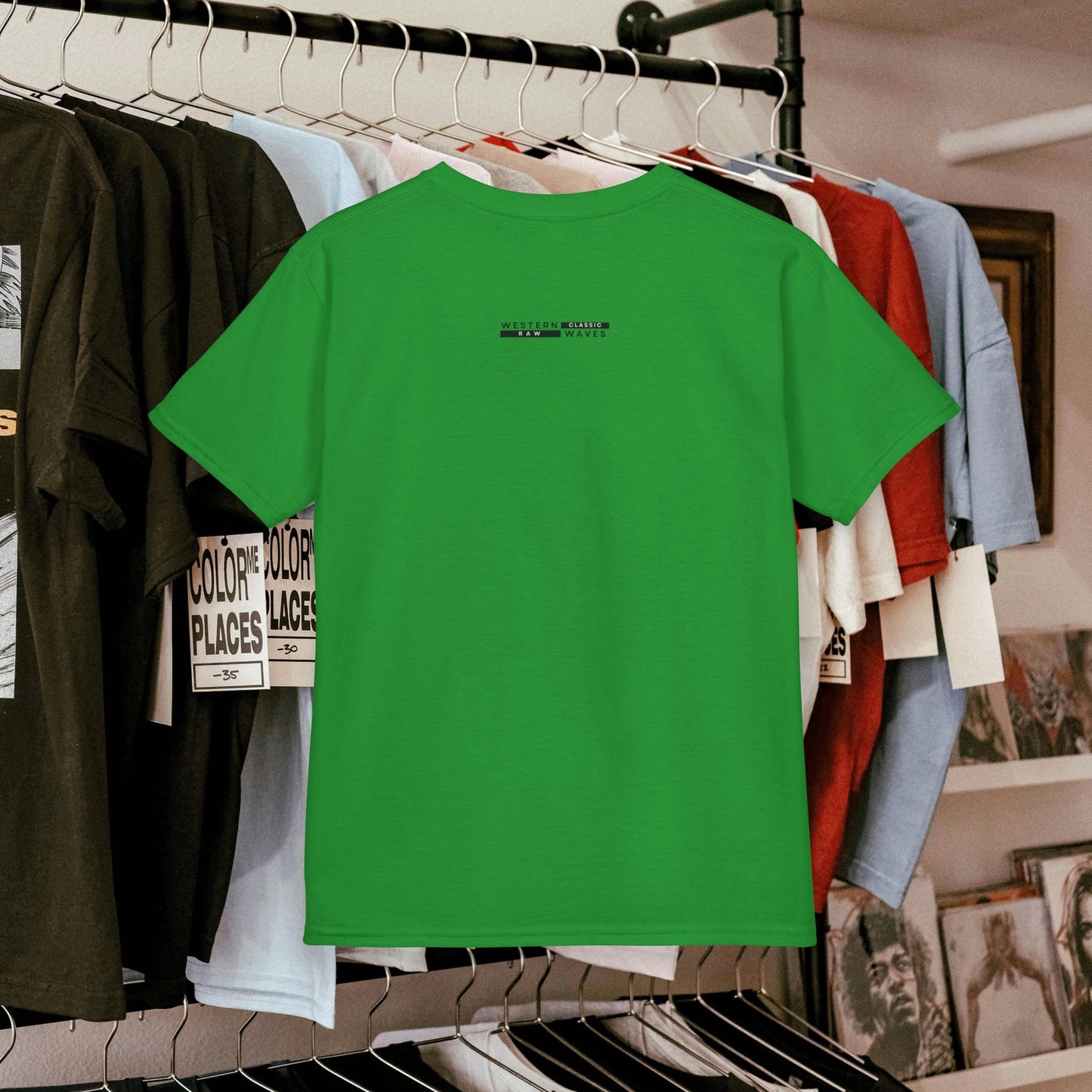 Kids Heavy Cotton™ Tee_ N2 Series KHCT PT2WW0011_ Limited Edition Durable Comfort for Every Adventure by WesternWaves: