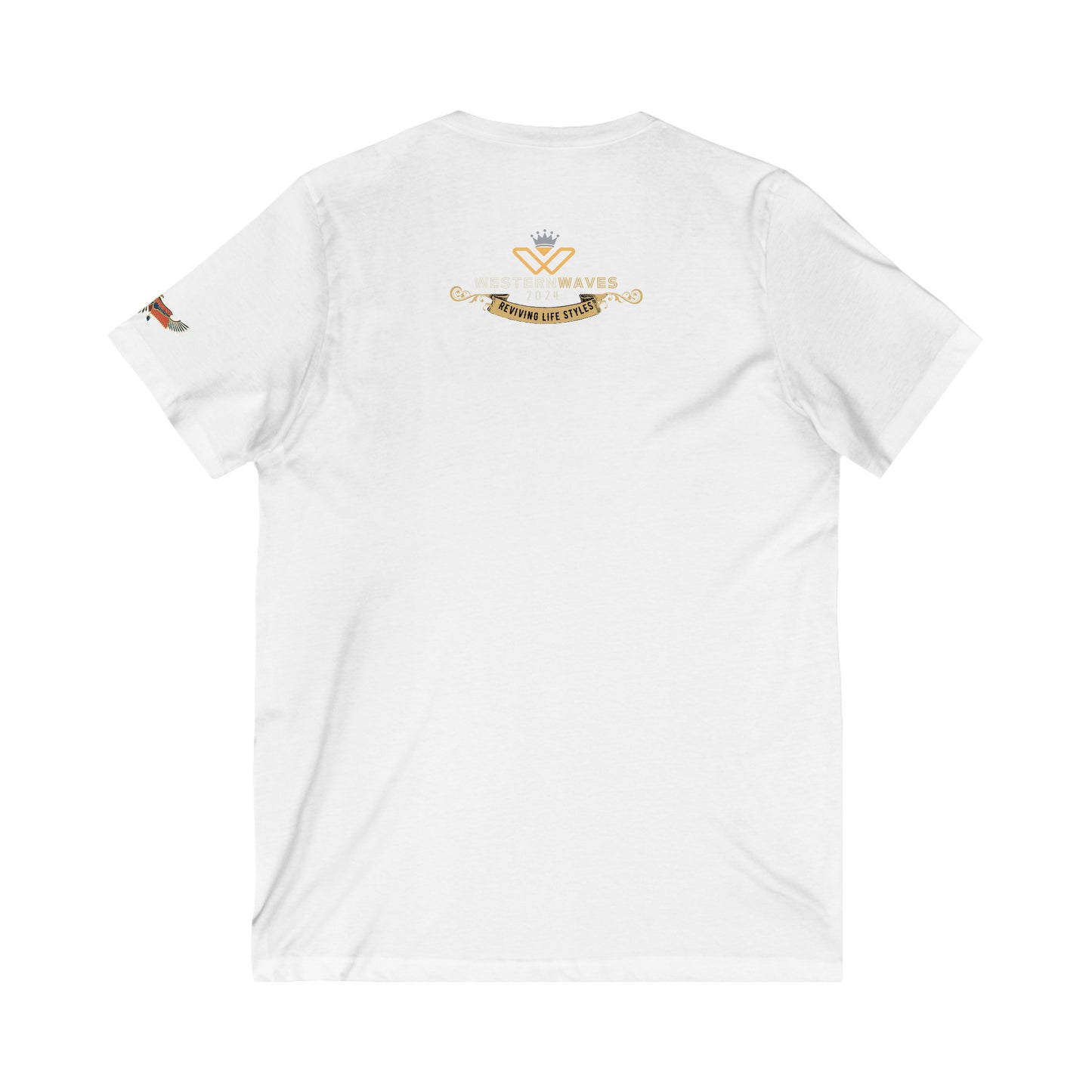Unisex Jersey V-Neck Tee_ N2+ Series USJVNT PT2WW001_ Limited Edition Versatile Comfort Unleashed by Bella+Canvas 3005