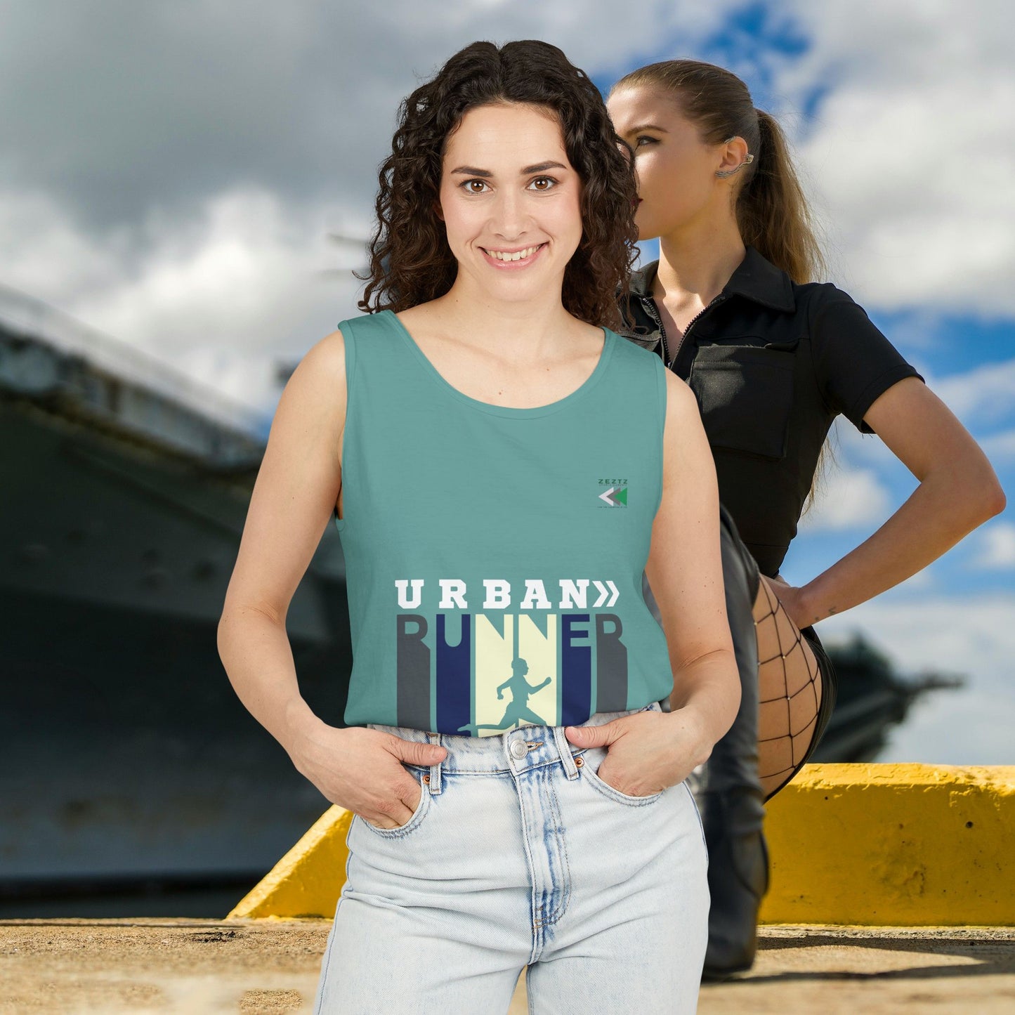 Unisex Garment-Dyed Tank Top_ 27 June 2025_ Limited Edition Summer Sports Apparel by WesternWaves: