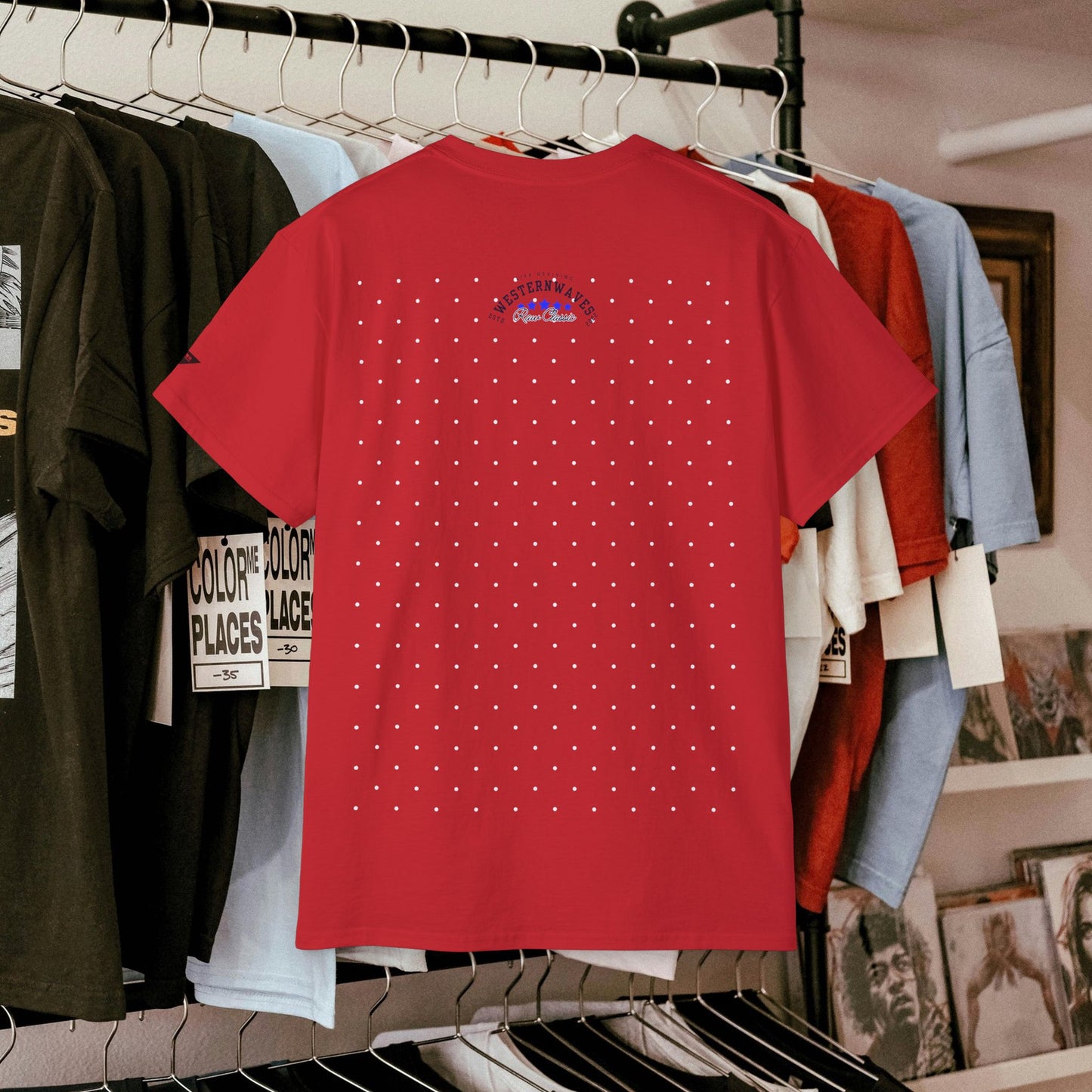 Unisex Ultra Cotton Tee_ Classic Comfort Unleashed_ N2* Series USUCTEE PT2WW011_ Limited Edition Maximum Comfort & Style by WesternWaves: