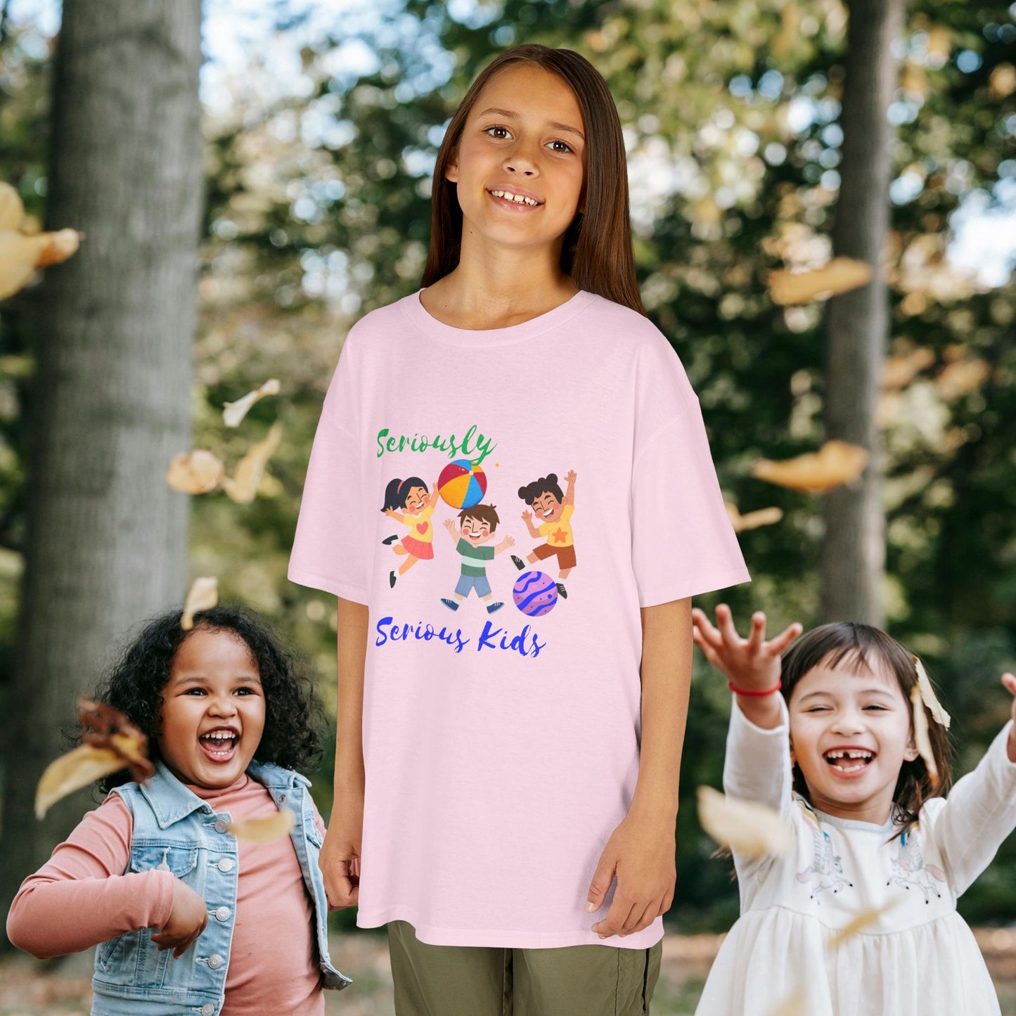 Kids Heavy Cotton™ Tee_ N3+ Series KHCT PT2WW001_ Limited Edition Durable Comfort for Every Adventure by WesternWaves: