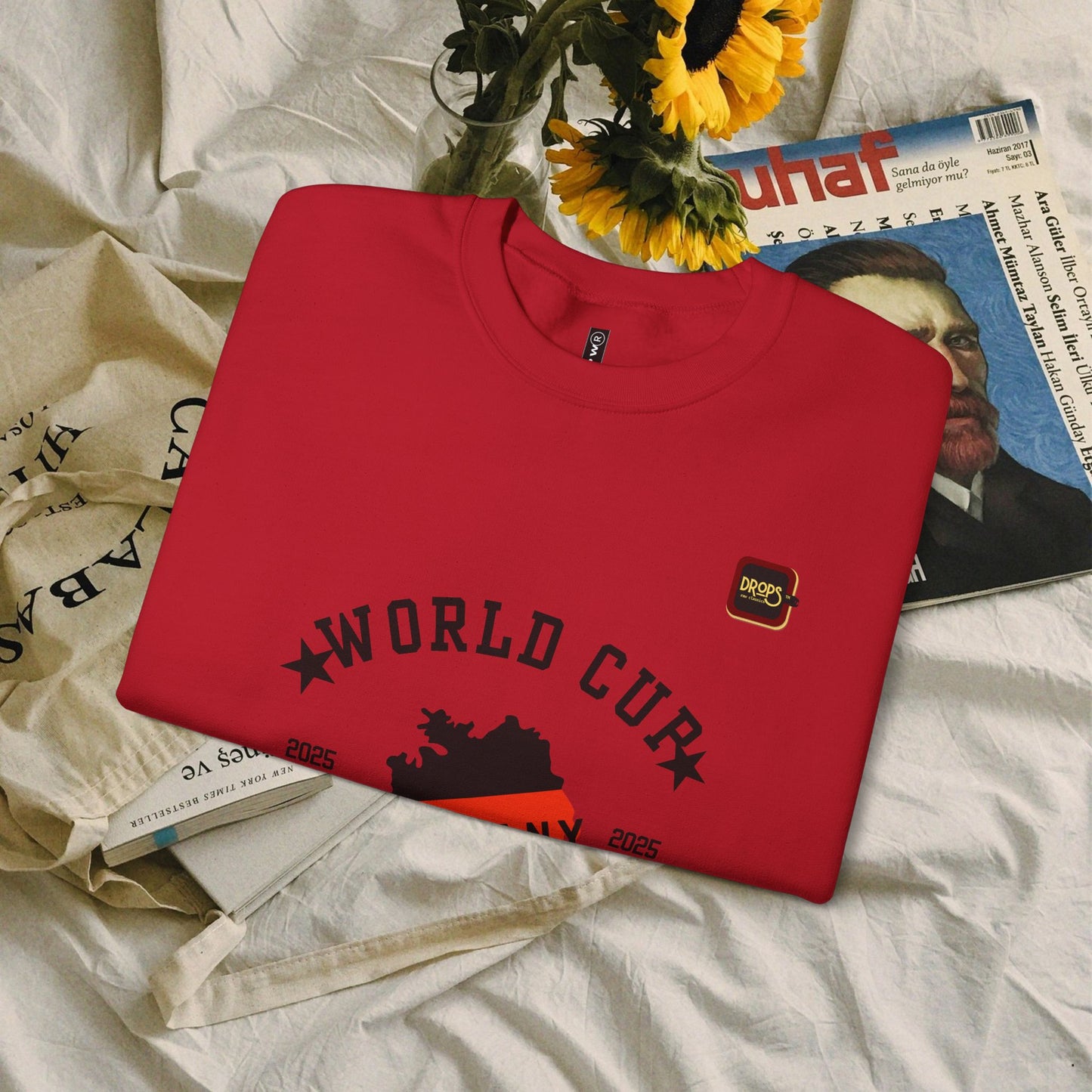 Unisex Sweatshirt_ N7+ Series USSS PT2WW001_ Germany The Winner by Default_ Limited Edition by WesternWaves: