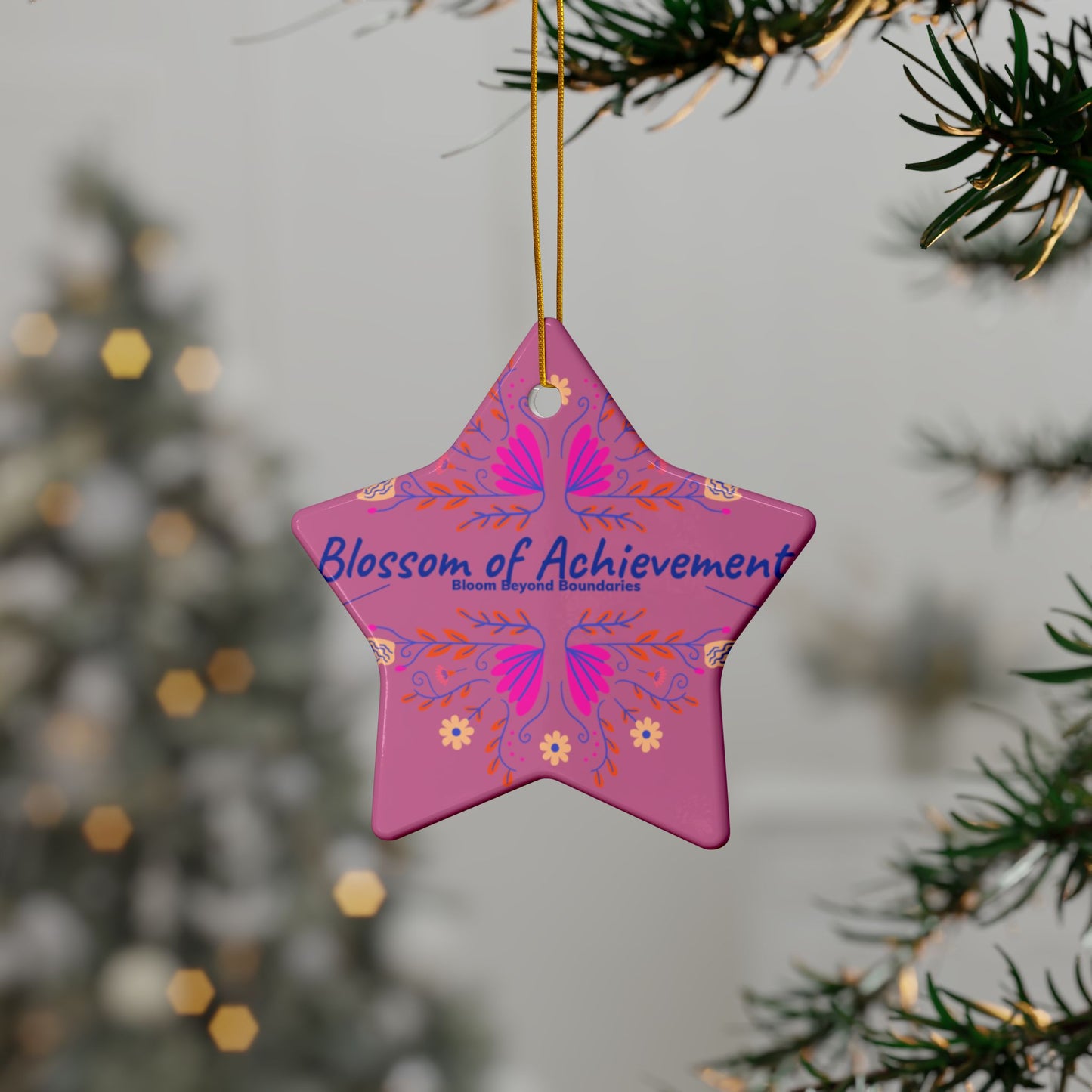Ceramic Ornaments, 2-Side Print, (1pc, 3pcs, 5pcs, 10pcs)_ N2+ Series CO2SP PT2WW001_ Limited Edition Designs For Durability & Elegance by WesternWaves: