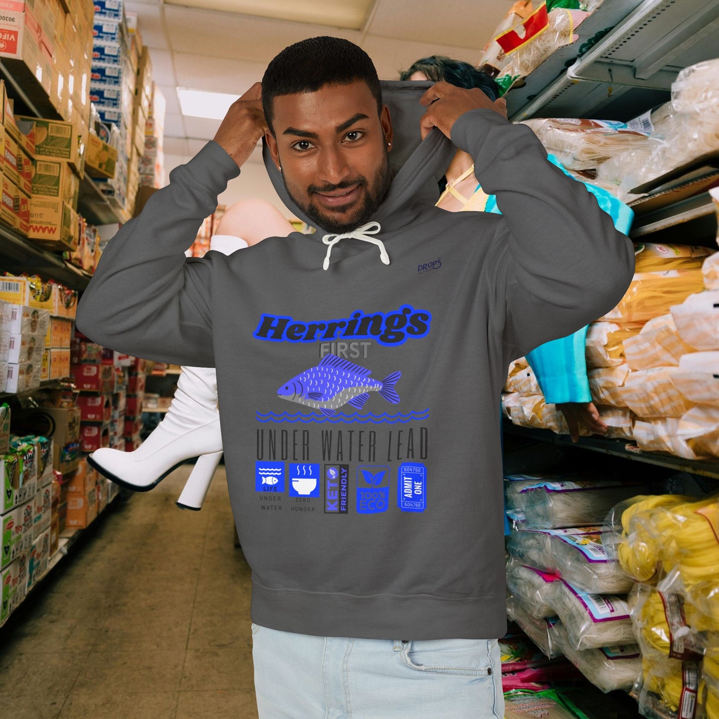 Unisex Lightweight Hooded Sweatshirt – N2+ Series USLWHSS PT2WW026_ Limited Edition Crafted Comfort by WesternWaves: