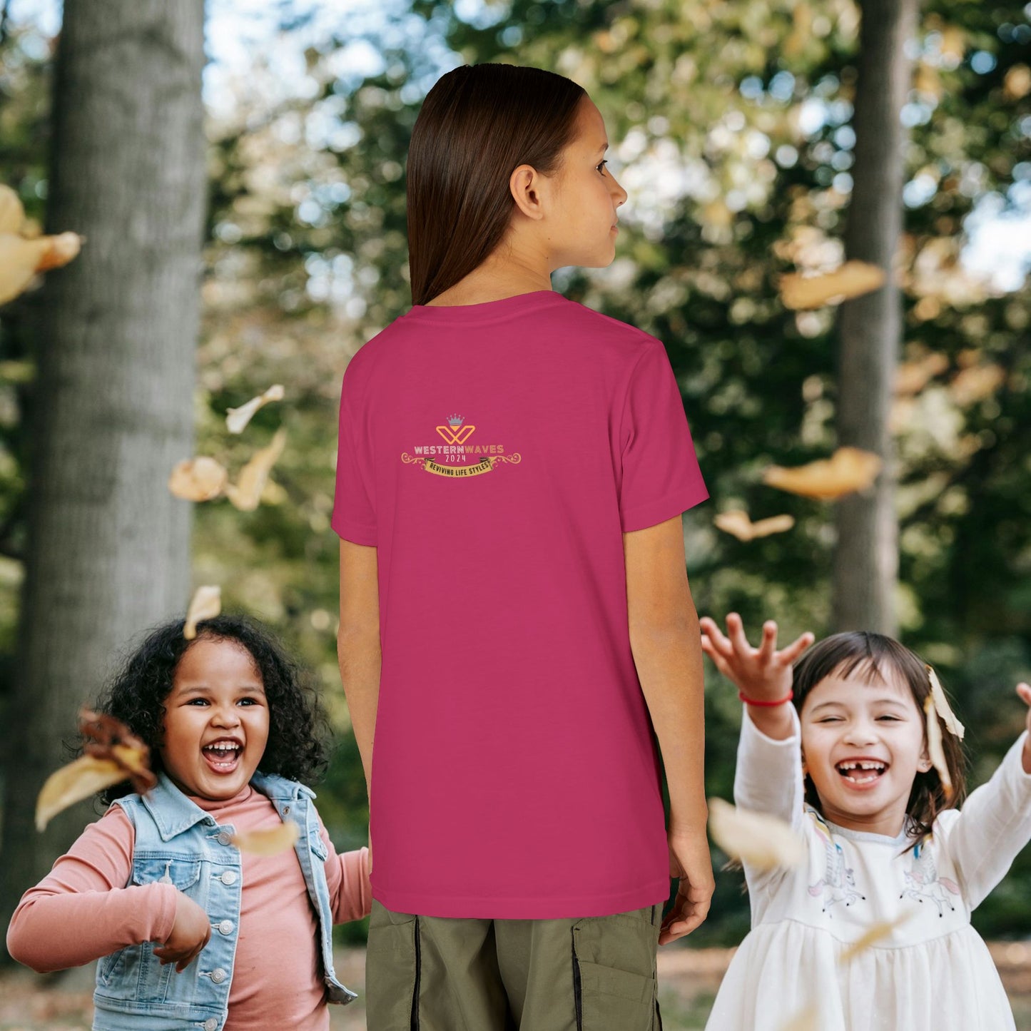 Youth Short Sleeve Tee_ N2 Series YSST PT2WW003_ Limited Edition Utmost Comfort by WesternWaves: