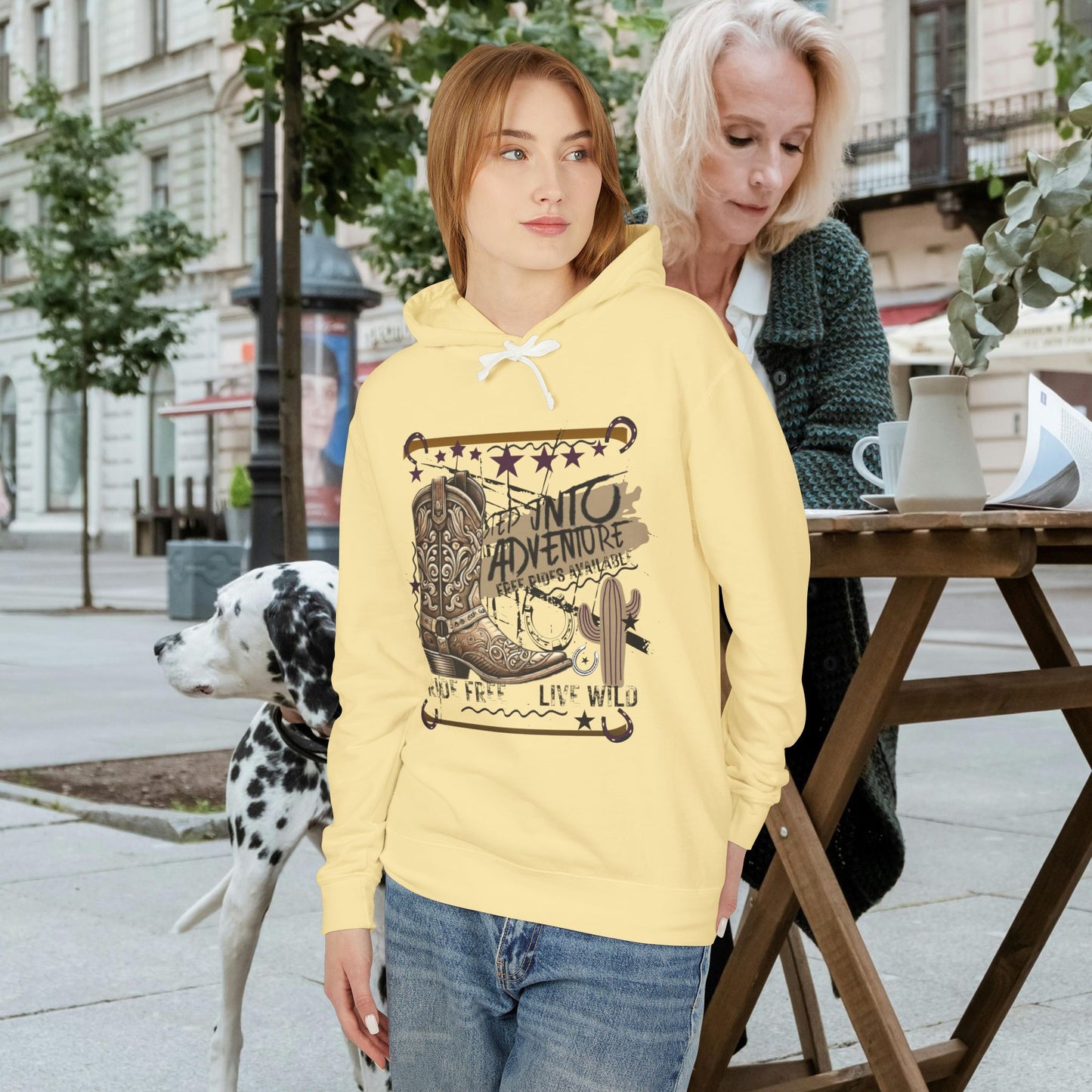 Unisex Lightweight Hooded Sweatshirt – N2+ Series SLWHSS PT2WW006_ Limited Edition Crafted Comfort by WesternWaves: