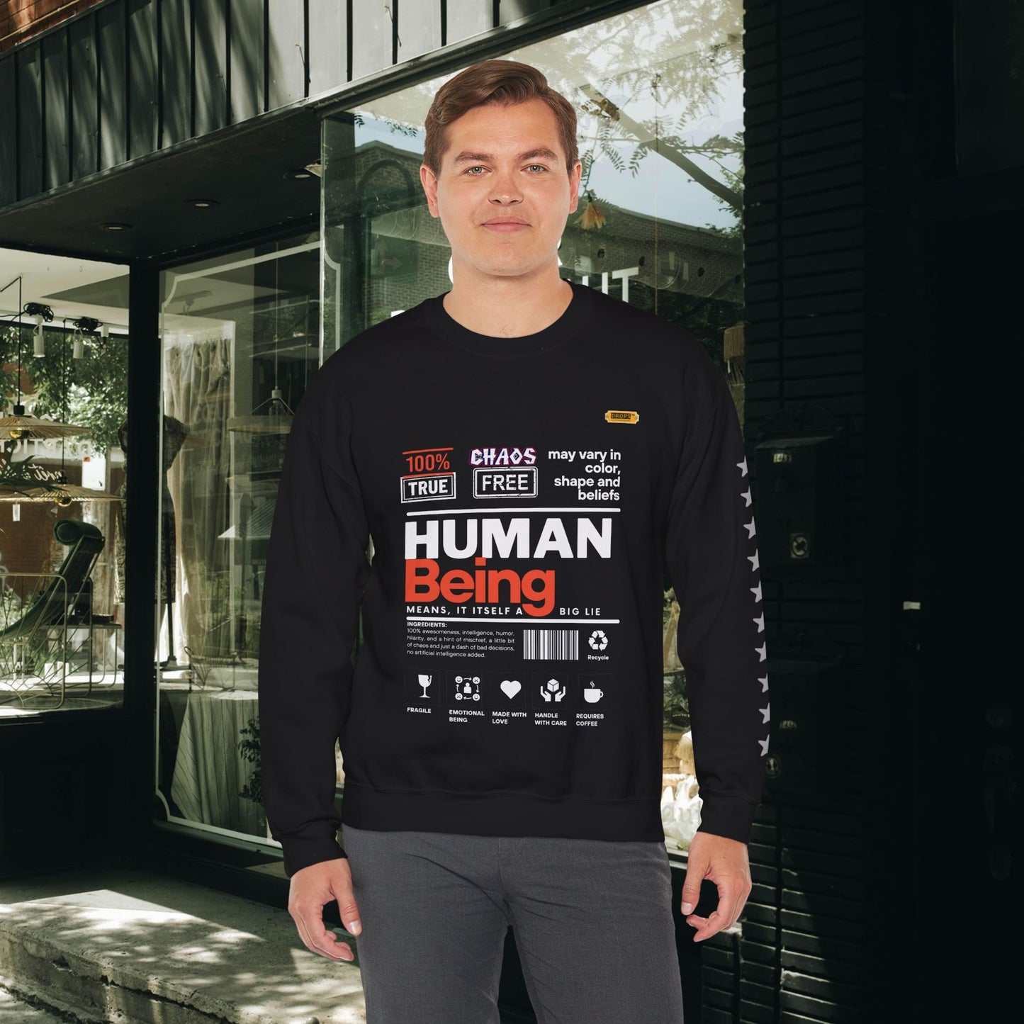 Unisex Heavy Blend™ Crewneck Sweatshirt_ N2 Series UHBCSS PT2WW019_ Limited Edition Pure Luxury By WesternWaves: