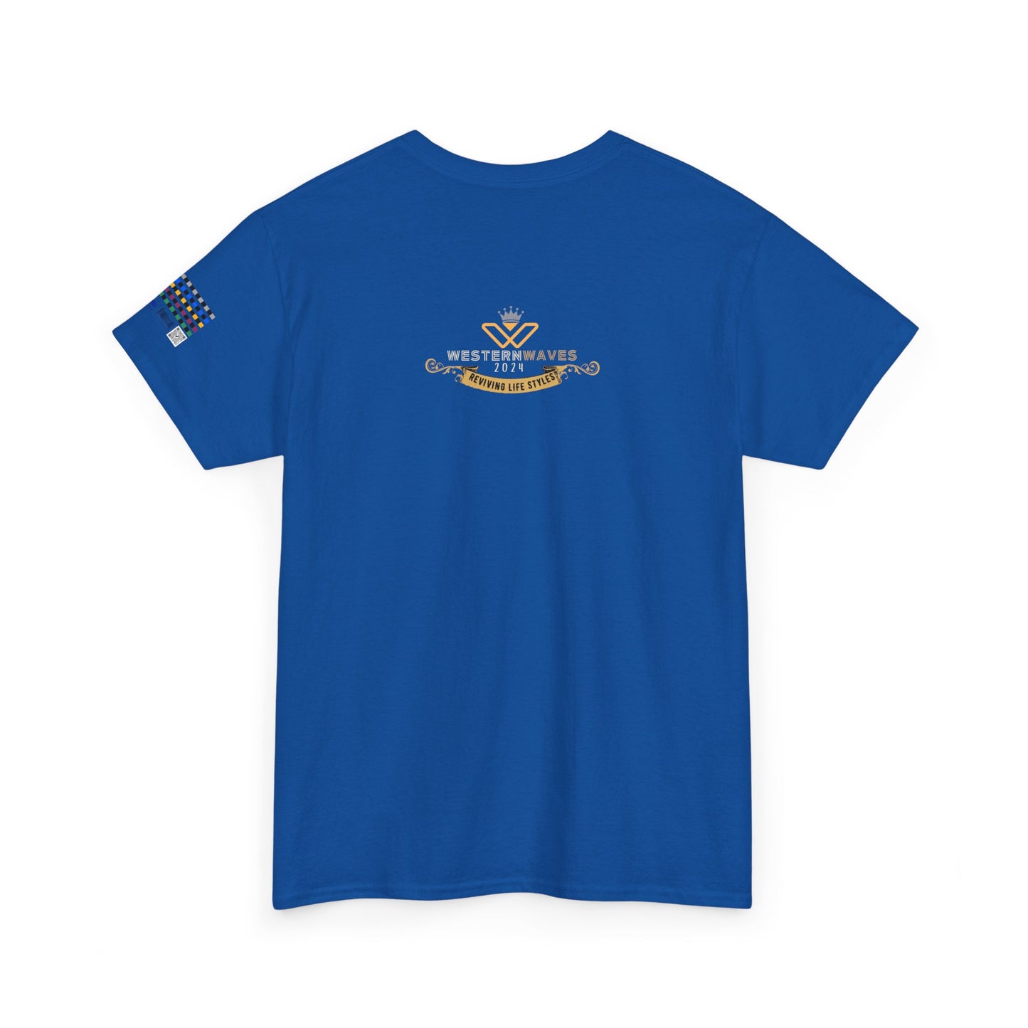 Unisex Heavy Cotton Tee_ Crafted from premium 100% cotton_ N+ Series UHCT PT2WV007_ Limited Edition by WesternWaves: