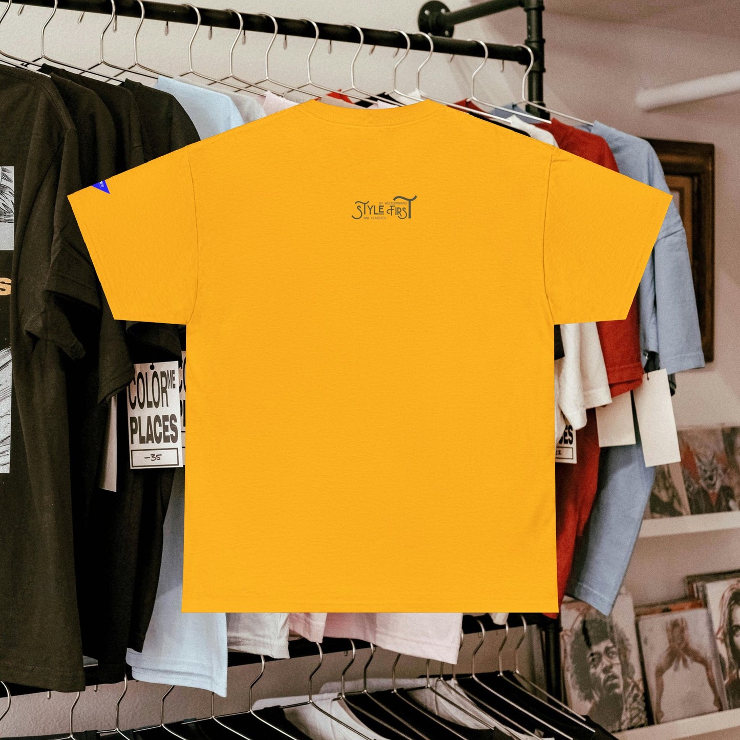 Unisex Heavy Cotton Tee_ Crafted from premium 100% cotton_ N3+ Series UHCT PT2WV004_ Limited Edition by WesternWaves: