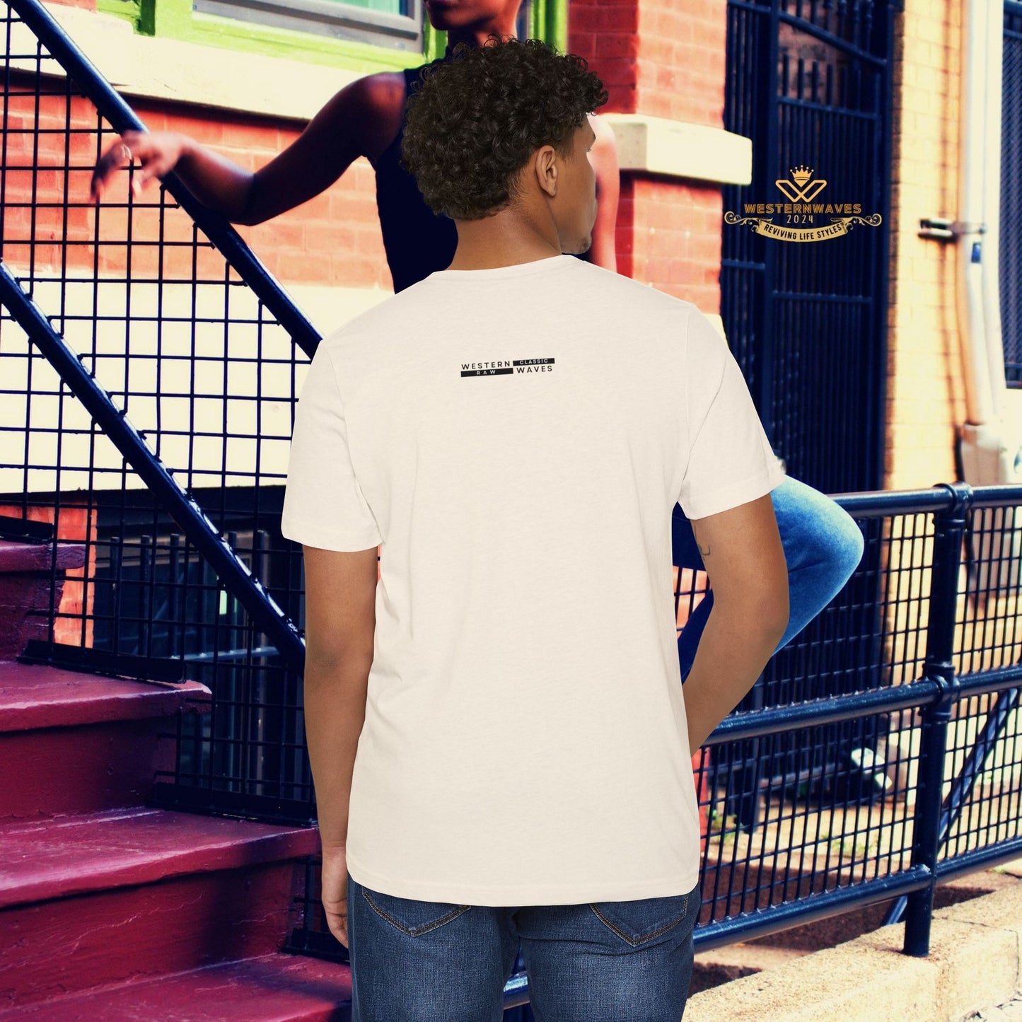 Eco-Friendly Unisex T-Shirt_ N7* Series ECOFUSTS PT2WW001_ Limited Edition Eco-Friendly T-Shirt by WesternWaves: