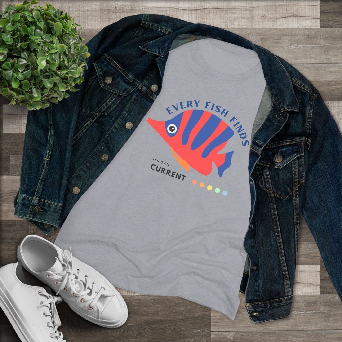 Women's Triblend Tee_ N3+ Series WTBT PT2WV001_ Limited Edition Designer Tee by SPW of WesternWaves: