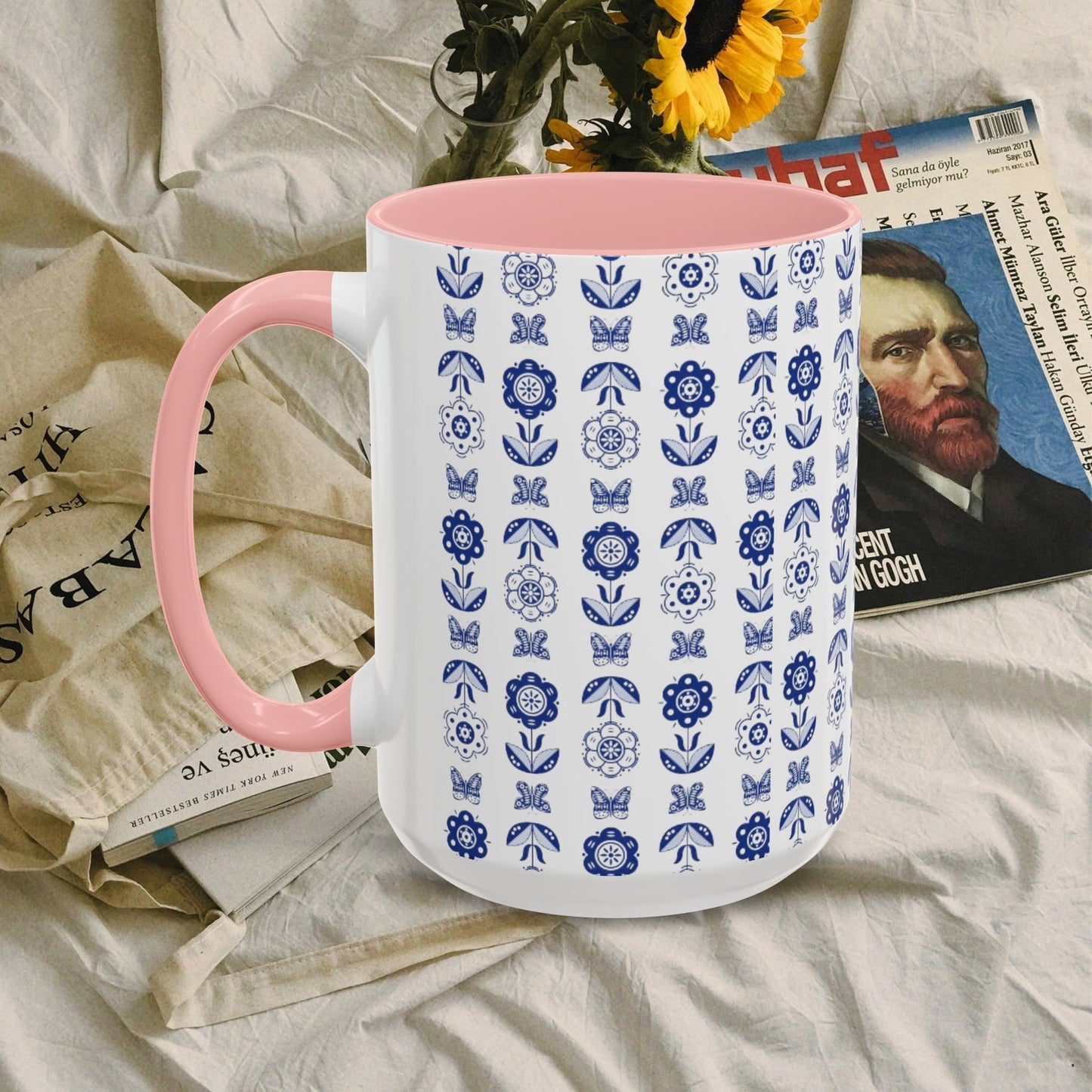 Accent Coffee Mug 11, 15oz_ N3+ Series ACM11OZ PT2WW016_ Limited Edition Perfect Blend of Style by WesternWaves: