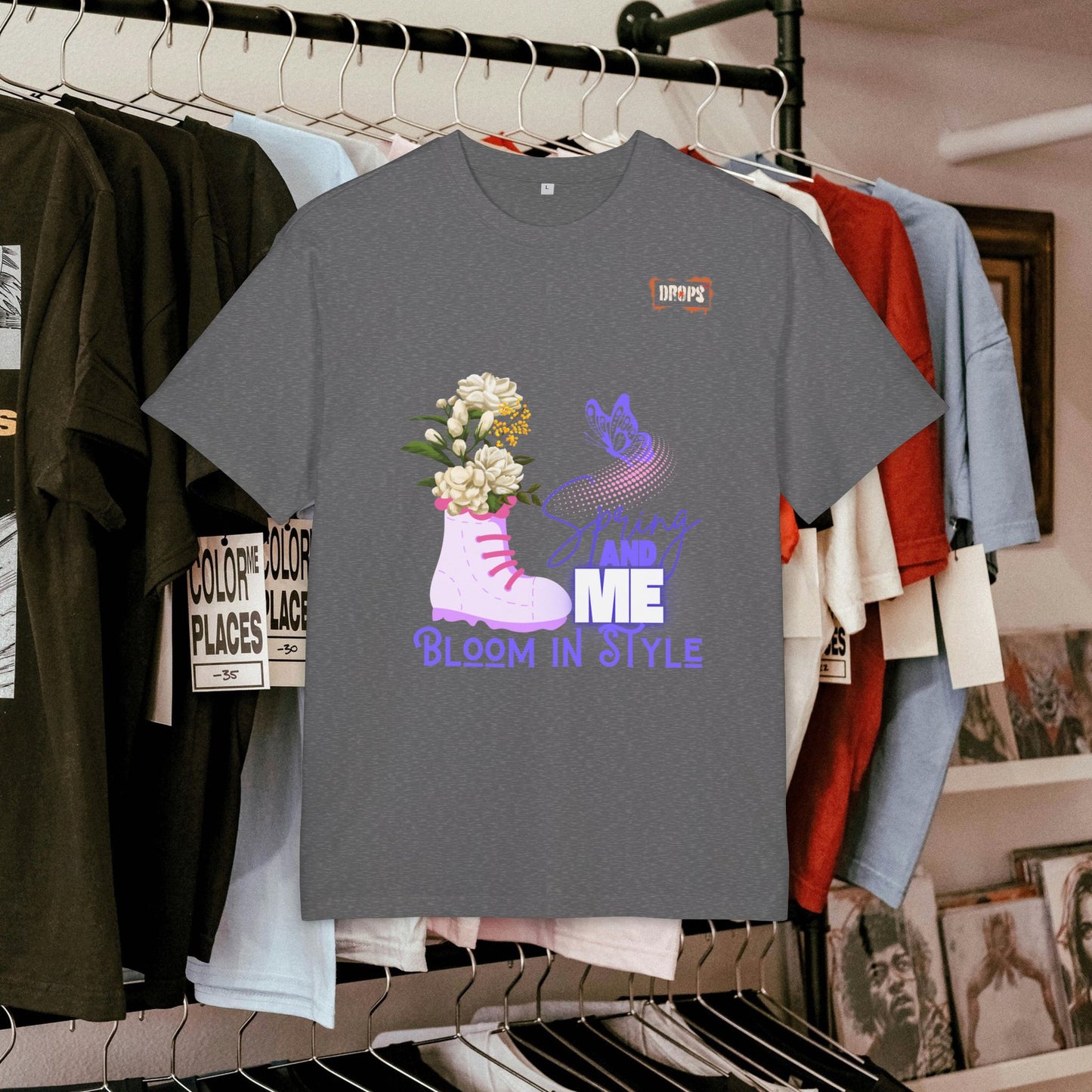 Unisex Oversized Tee_ N5+ Series USOSTEE PT2WW001_ Limited Edition by WesternWaves: