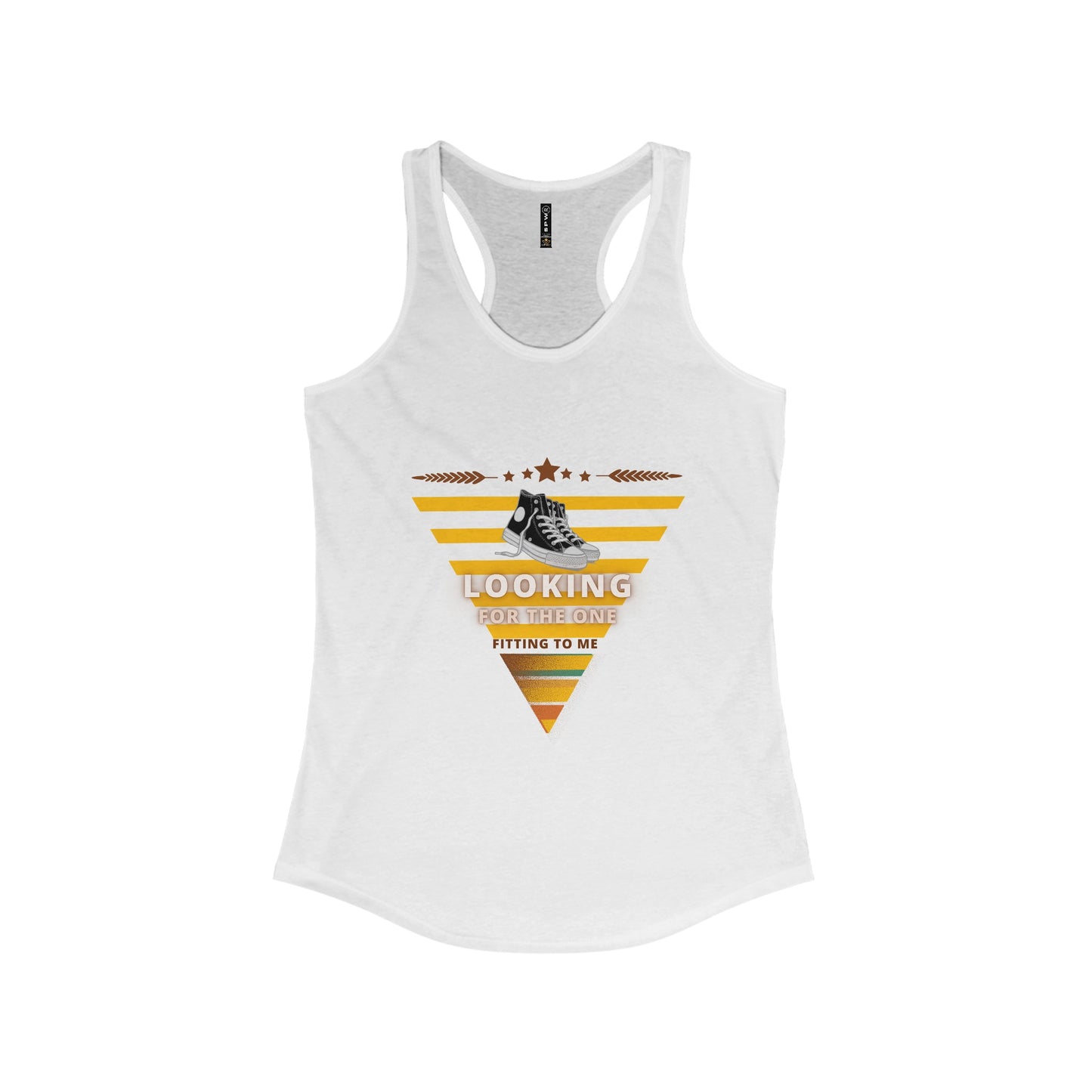 Women's Ideal Racerback Tank_ N2+ Series WIRBT PT2WW005_ Limited Edition Design for Comfort and Style by WesternWaves: