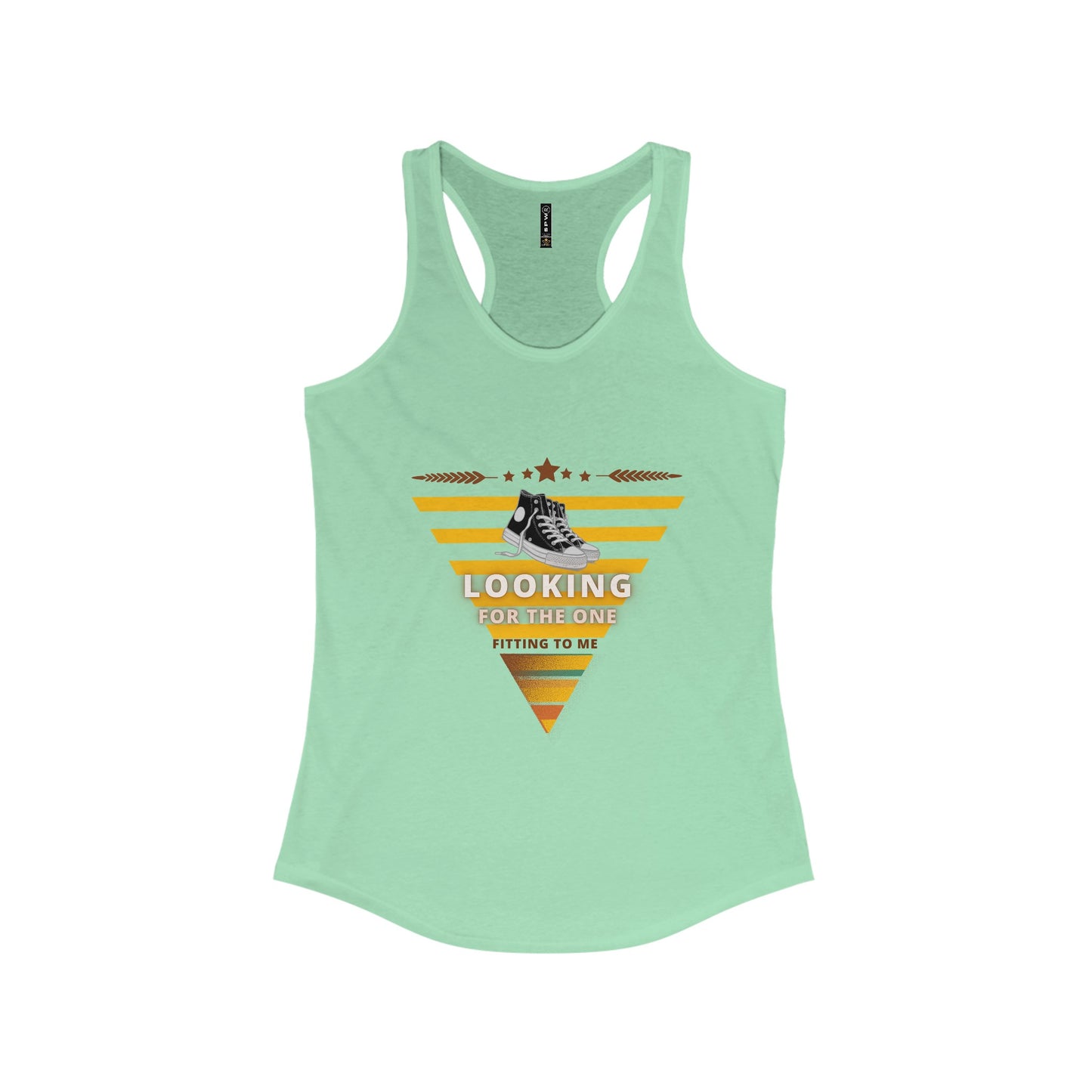 Women's Ideal Racerback Tank_ N2+ Series WIRBT PT2WW005_ Limited Edition Design for Comfort and Style by WesternWaves: