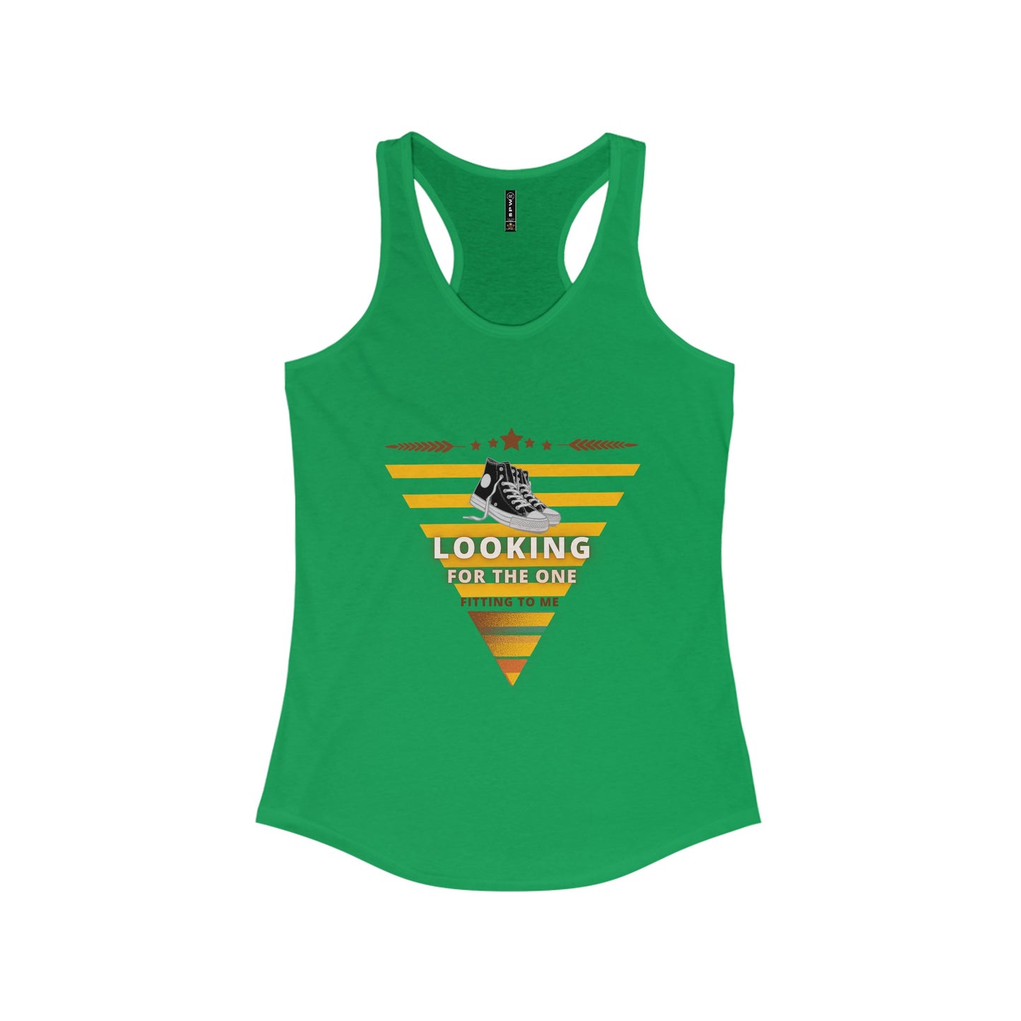Women's Ideal Racerback Tank_ N2+ Series WIRBT PT2WW005_ Limited Edition Design for Comfort and Style by WesternWaves:
