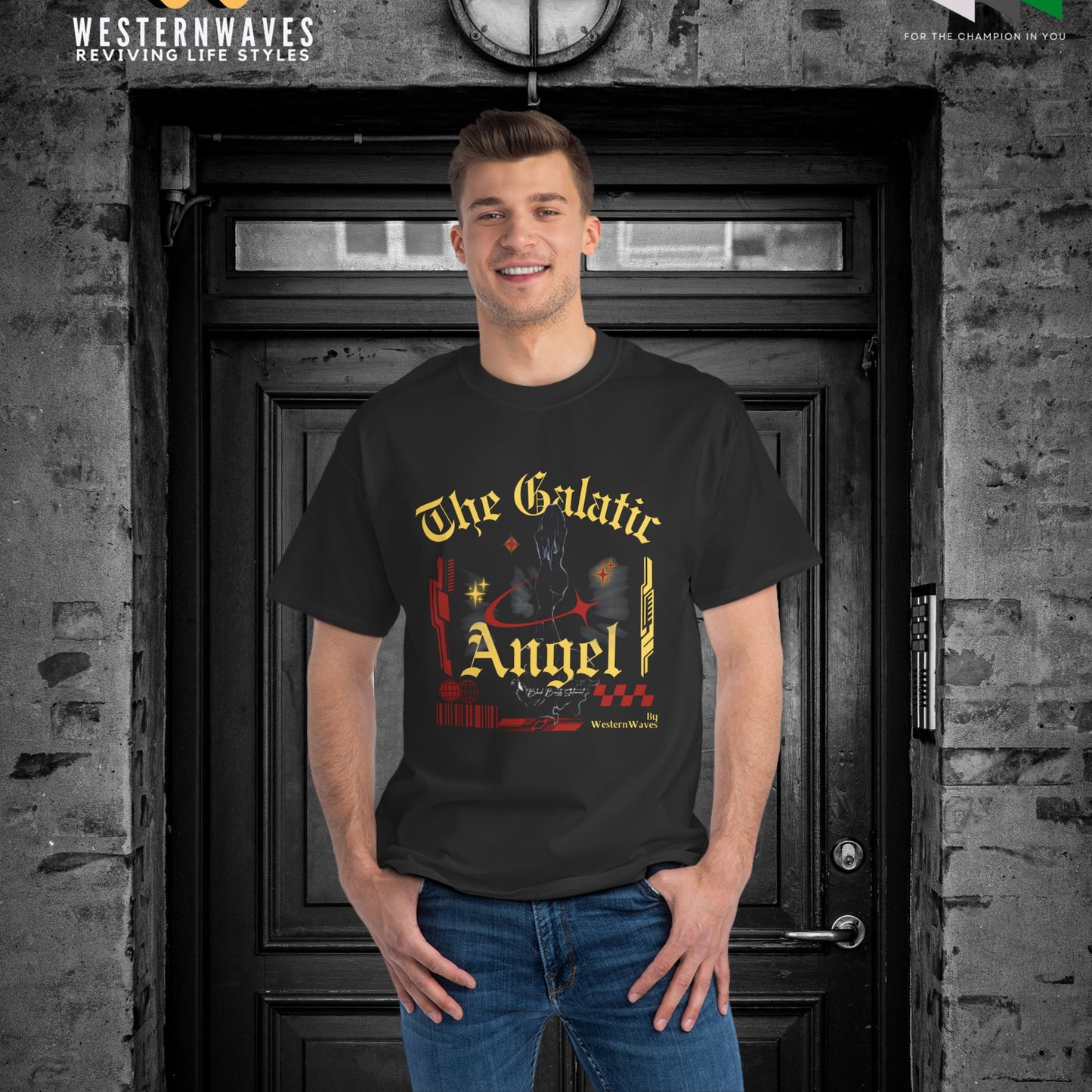 Beefy-T® Short-Sleeve T-Shirt_ N3+ Series BFYTRSSTS PT2WW001_ Limited Edition Stylish Raw Classic by WesternWaves: