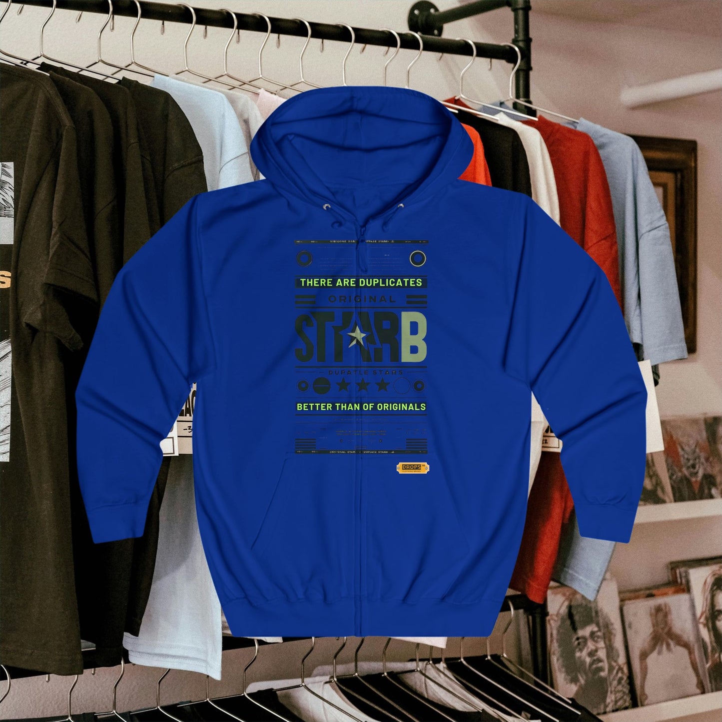 Unisex Full Zip Hoodie_ 22 June 2025_ Limited Edition, Casual Wear in Street Style by WesternWaves: