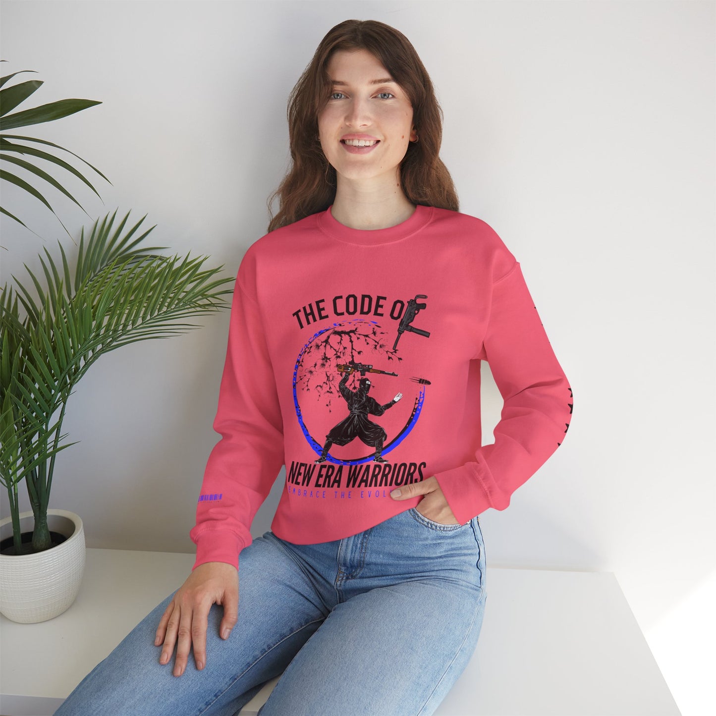 Unisex Heavy Blend™ Crewneck Sweatshirt_ N3+ Series UHBCSS PT2WV010_ Limited Edition Timeless Style by WesternWaves: