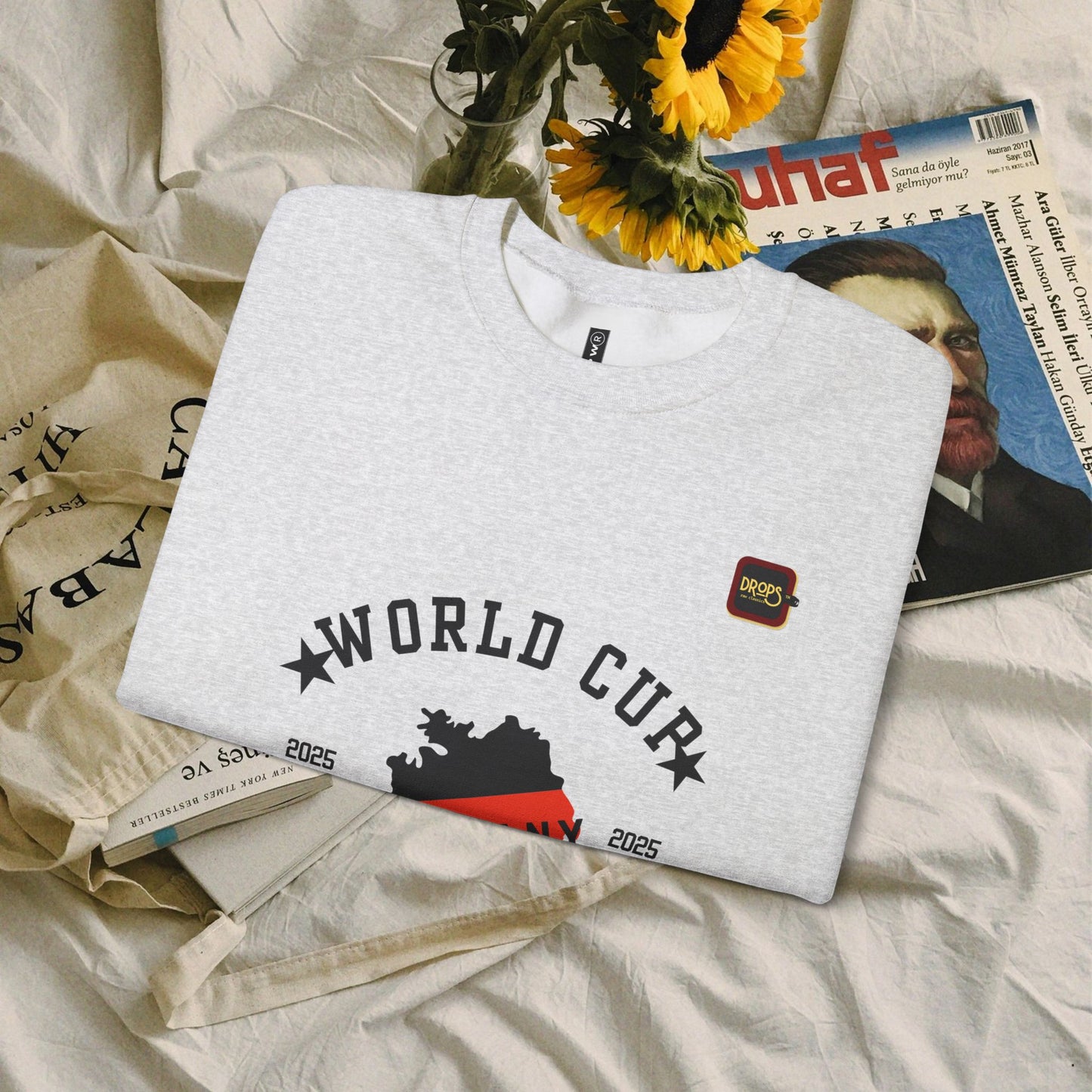 Unisex Sweatshirt_ N7+ Series USSS PT2WW001_ Germany The Winner by Default_ Limited Edition by WesternWaves: