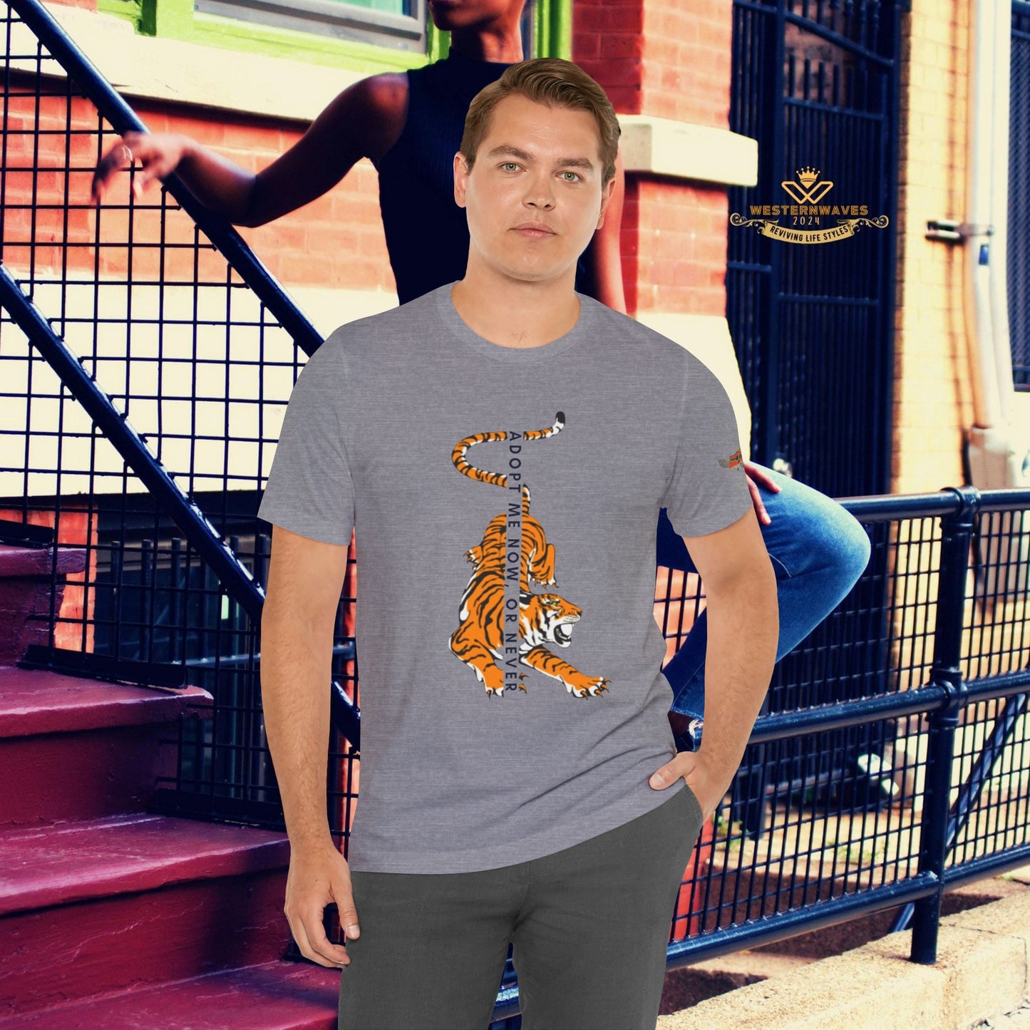 Unisex Jersey Short Sleeve Tee_ N2 Series PT2WW003_Limited Edition by WesternWaves: