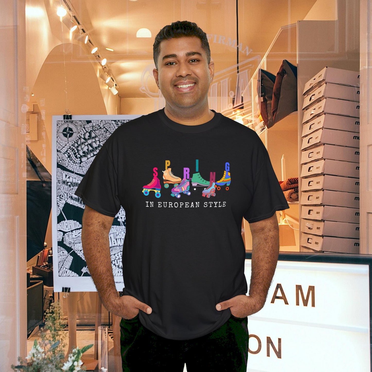Unisex Heavy Cotton Tee_ Crafted from premium 100% cotton_ N+ Series UHCT PT2WW005_ Limited Edition by WesternWaves:
