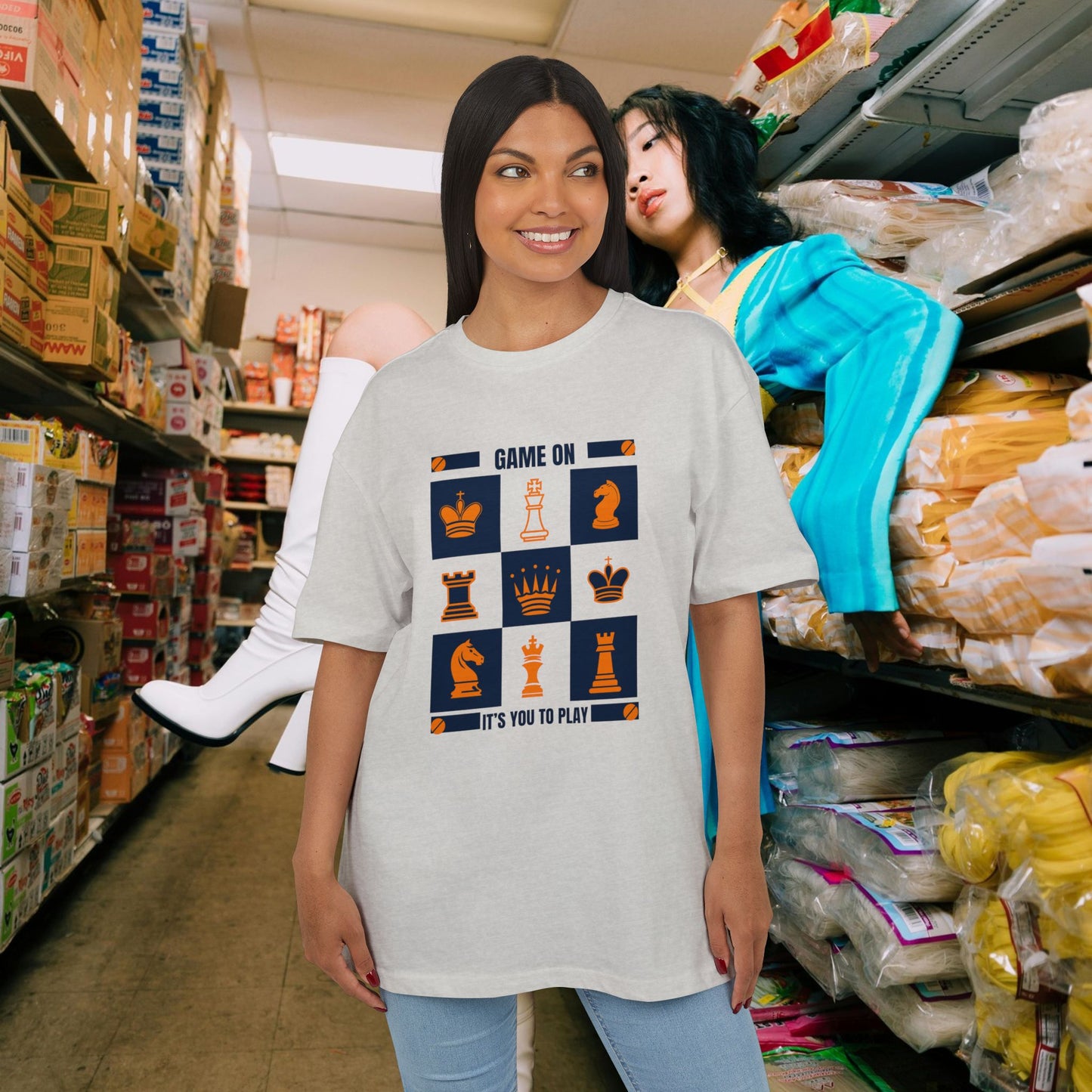 Unisex Heavy Oversize Tee_ N3+ Series USHBOZTEE Pt2WW001_ Limited Edition Oversized Tees by WesternWaves: