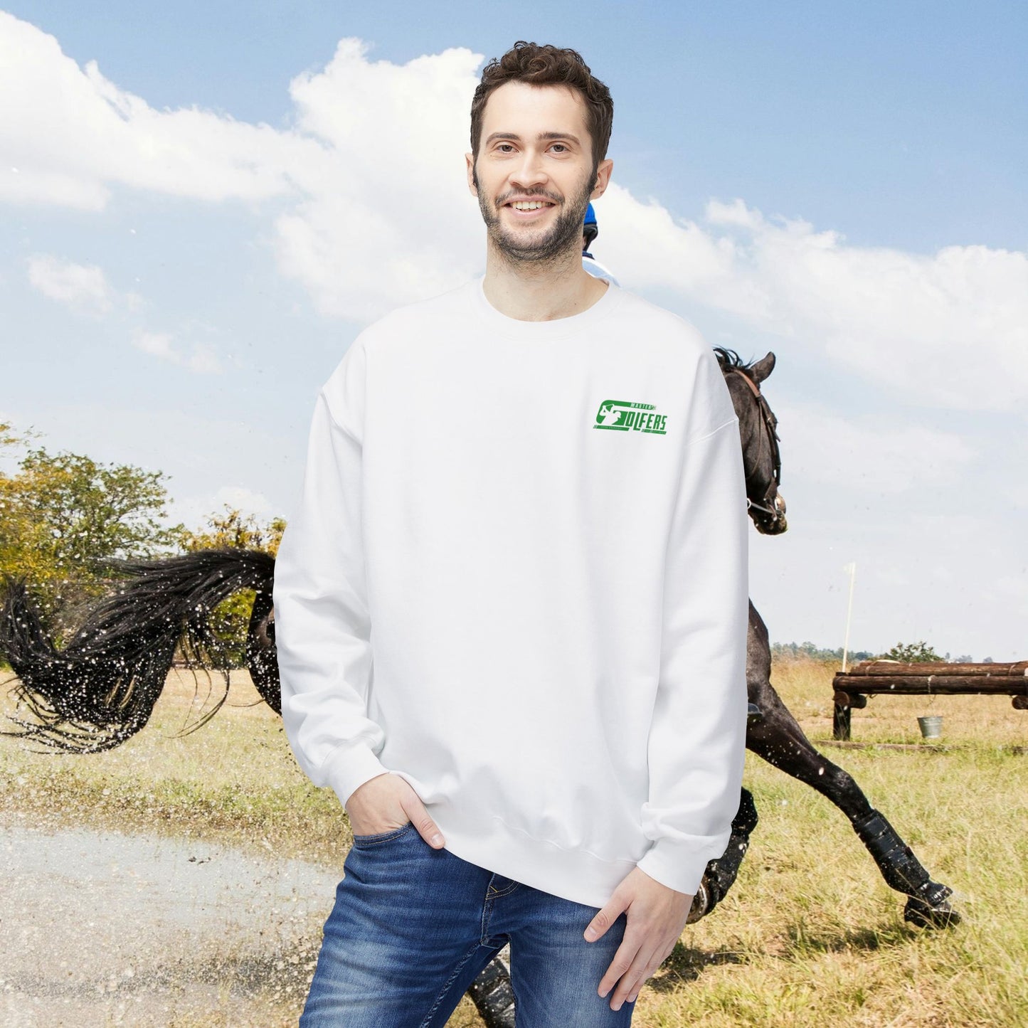 Cozy Unisex Fleece Crewneck Sweatshirt_ 06 Sep 2025_ Ideal for Casual Wear, Gift for Friends, Year-Round Comfort, Perfect for Holidays and Celebrations