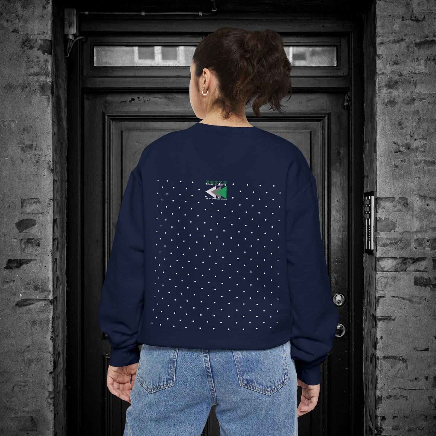 Unisex Garment-Dyed Sweatshirt_ N2 Series USGDSS PT2WW001_ Limited Edition Masterpiece of ‘ZeztZ’ Sports Brand Luxury & Casual Comfort by WesternWaves: