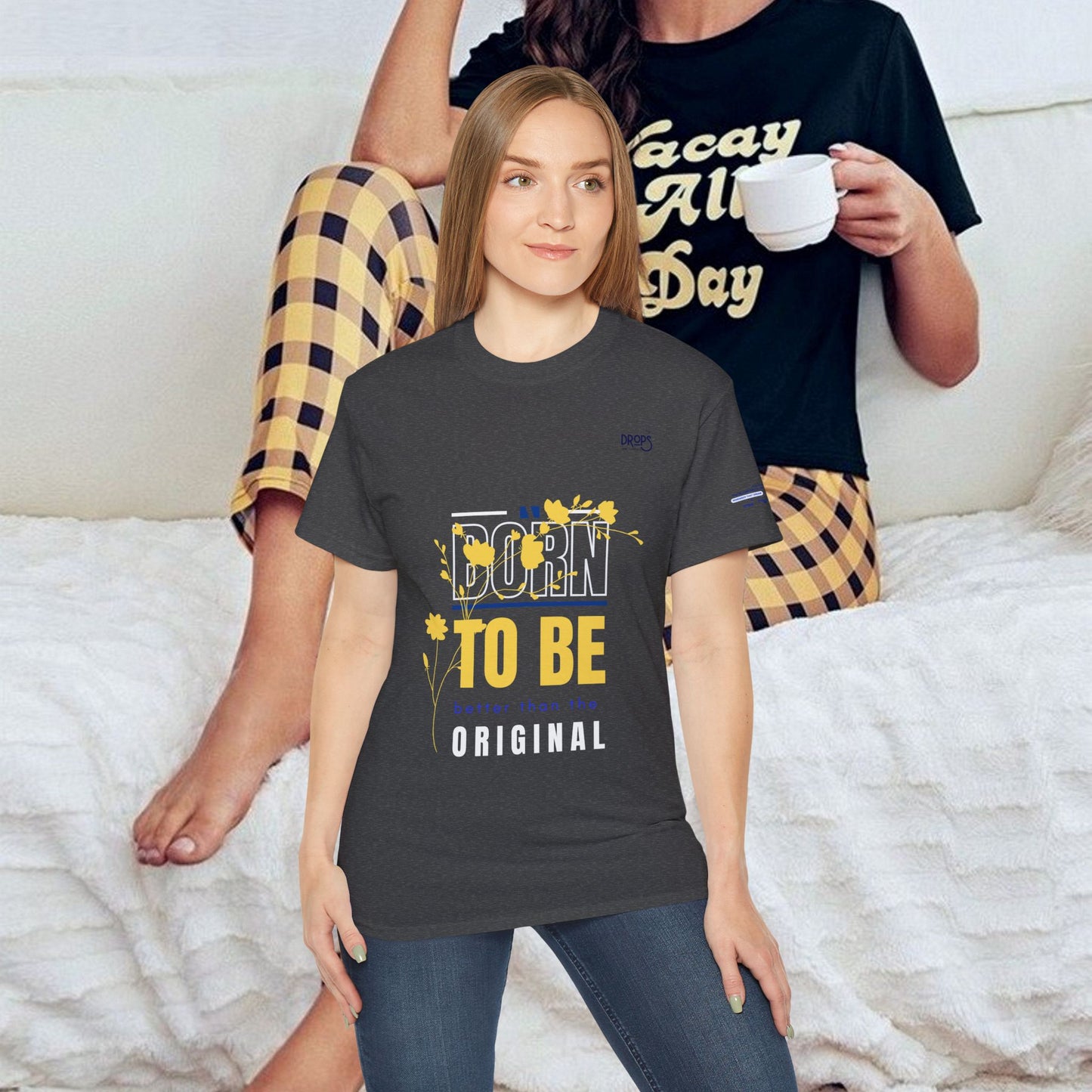 Unisex Ultra Cotton Tee_ Classic Comfort Unleashed_ N2 Series USUCTEE PT2WW002_ Limited Edition Maximum Comfort & Style by WesternWaves: