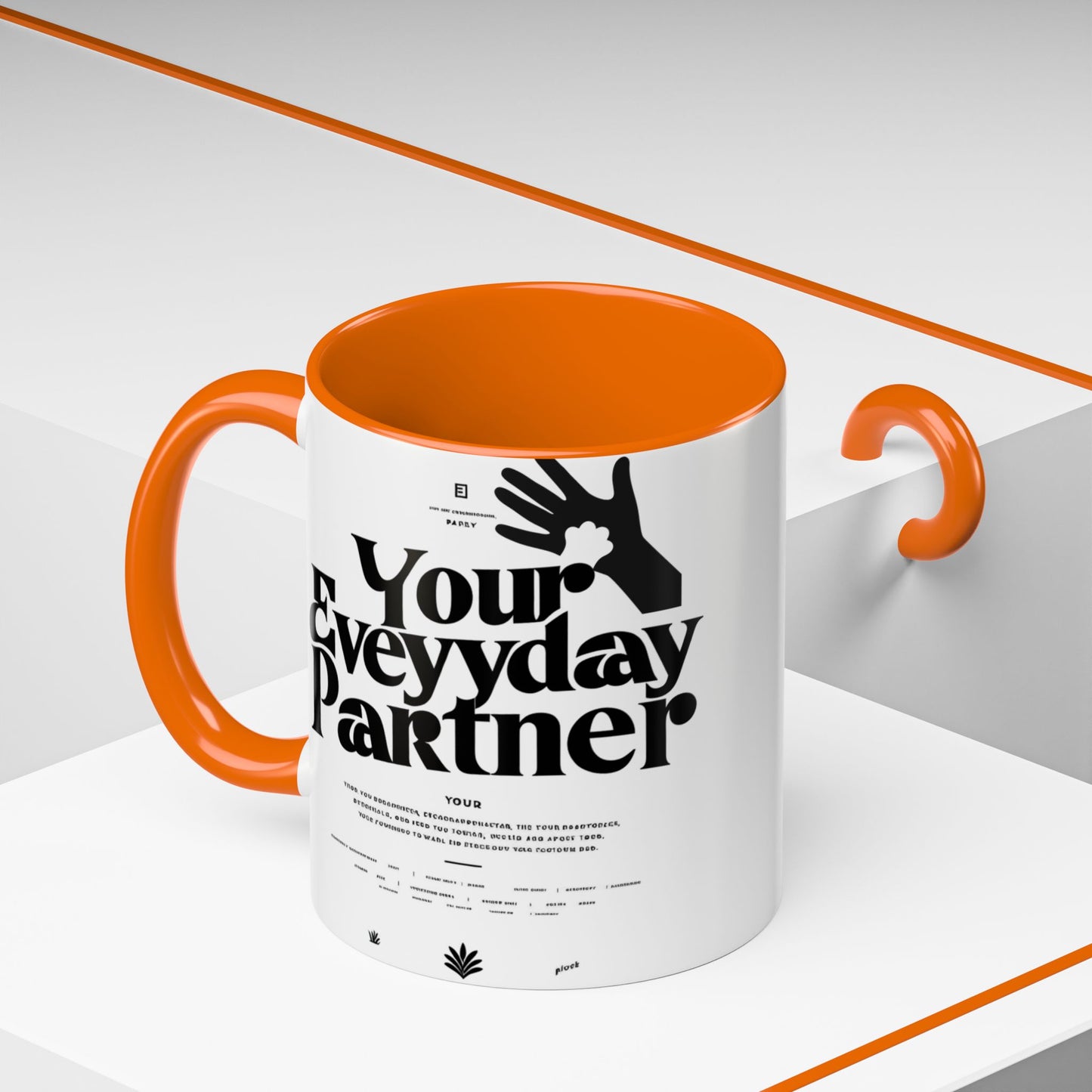 Accent Coffee Mug 11oz, 15oz_ N3* Series ACM11OZ PT2WW023_ Limited Edition Perfect Blend of Style by WesternWaves: