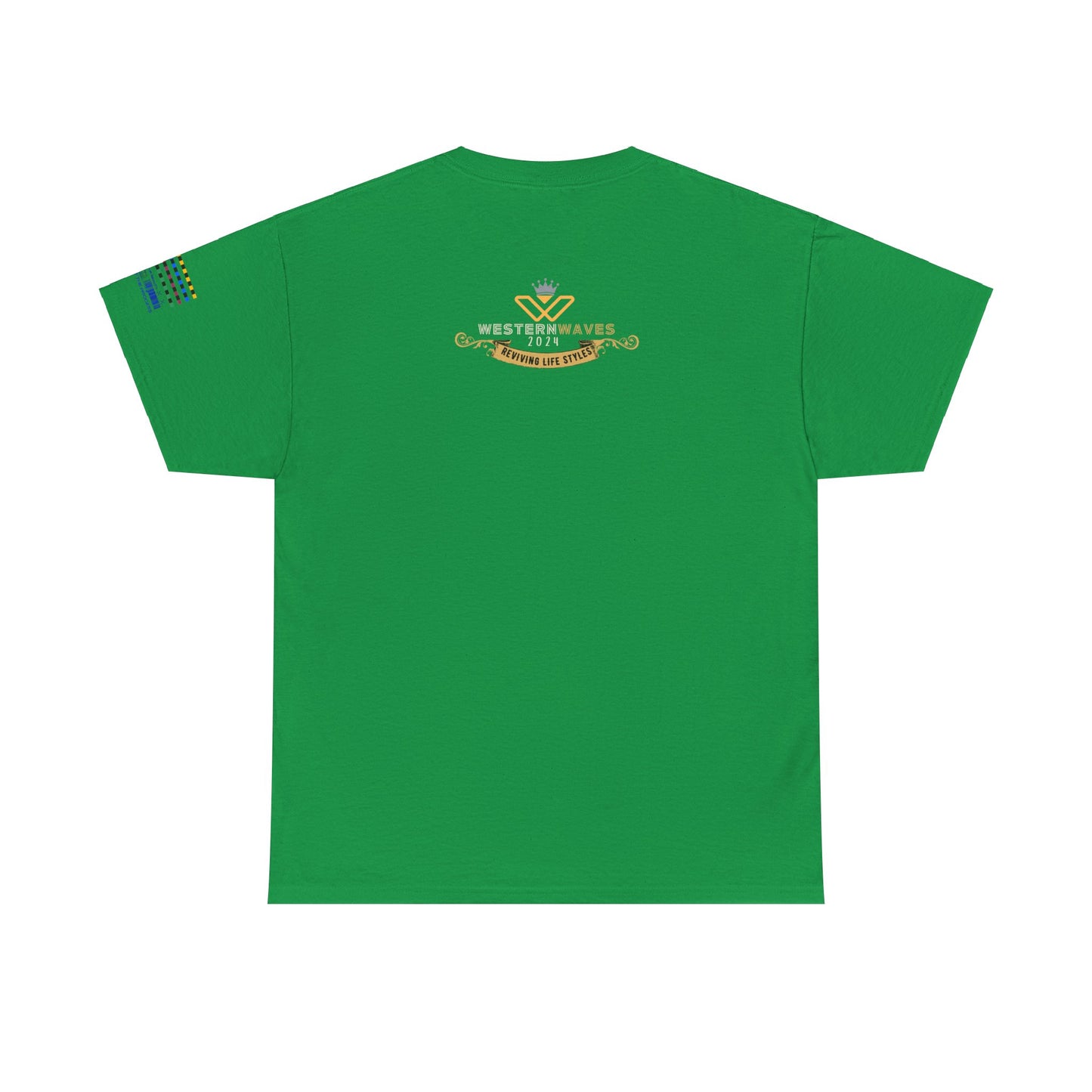 Unisex Heavy Cotton Tee_ Crafted from premium 100% cotton_ N+ Series UHCT PT2WV002_ Limited Edition by WesternWaves: