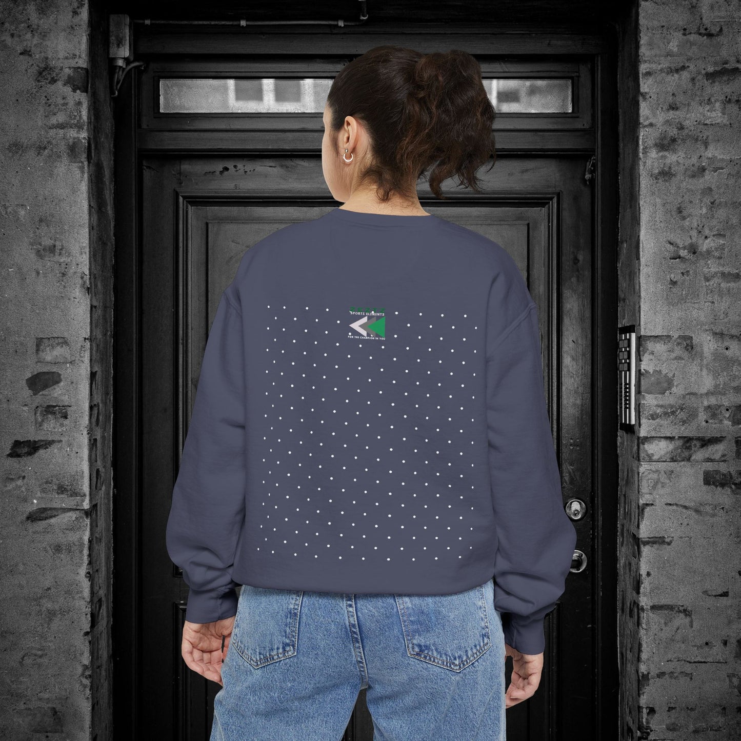 Unisex Garment-Dyed Sweatshirt_ N2 Series USGDSS PT2WW001_ Limited Edition Masterpiece of ‘ZeztZ’ Sports Brand Luxury & Casual Comfort by WesternWaves:
