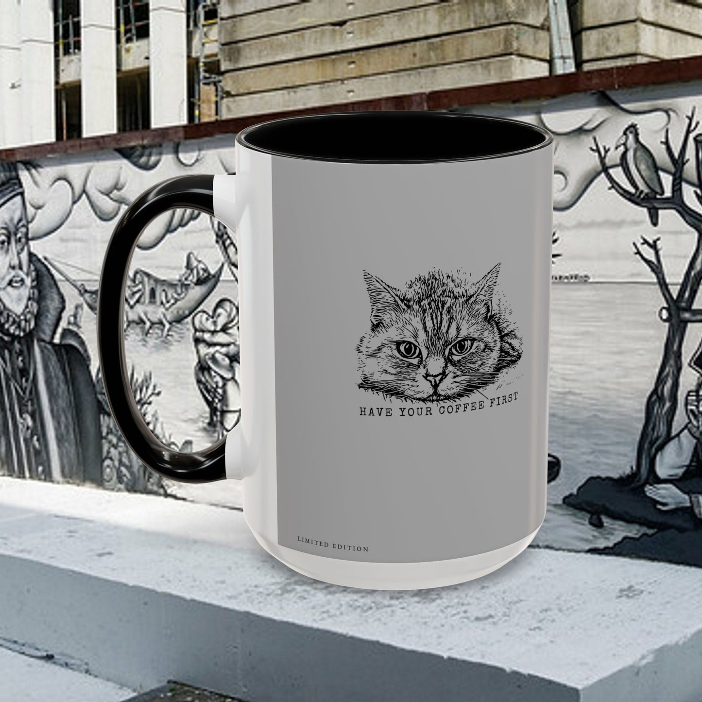 Accent Coffee Mug 11, 15oz_ N3+ Series ACM11OZ PT2WW015B_ Limited Edition Perfect Blend of Style by WesternWaves: