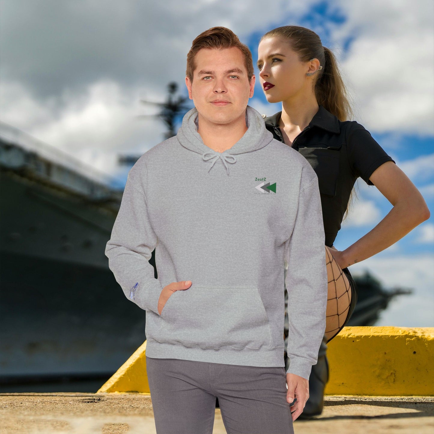 Unisex Heavy Blend™ Hooded Sweatshirt_ N+ Series USHBHSS PT2WW001_ Limited Edition by WesternWaves: