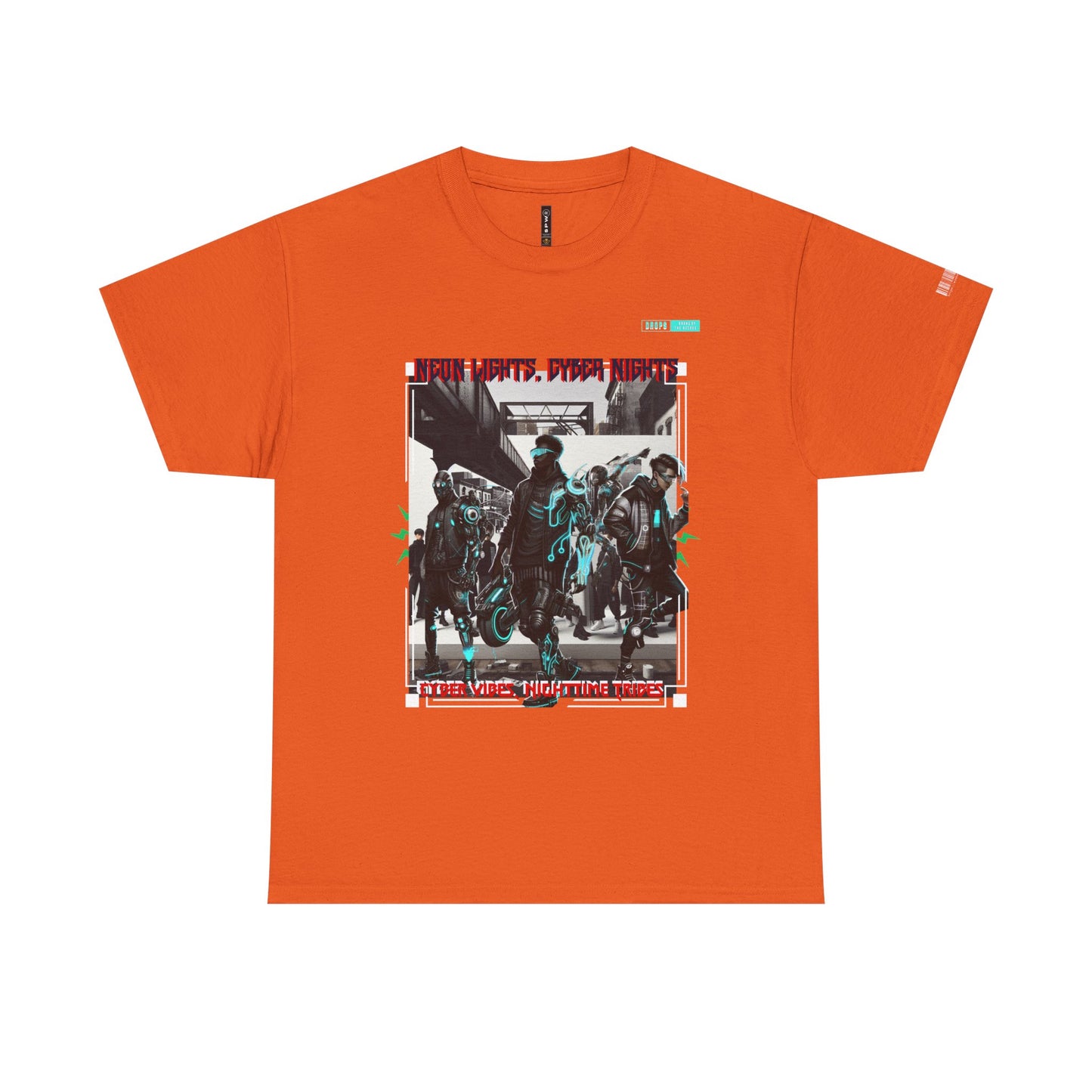 Unisex Heavy Cotton Tee_ N8+ Series USHOSTEE_ PT2WW003_ 01 Oct 2025_ Limited Edition Casual Wear by WesternWaves:
