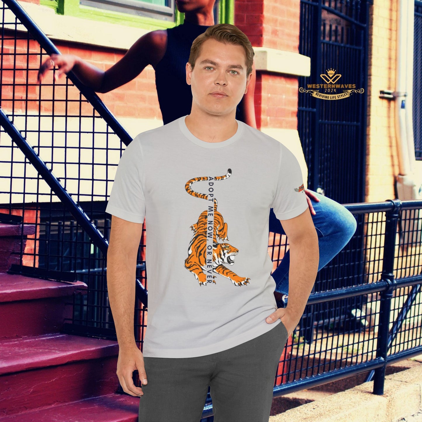 Unisex Jersey Short Sleeve Tee_ N2 Series PT2WW003_Limited Edition by WesternWaves: