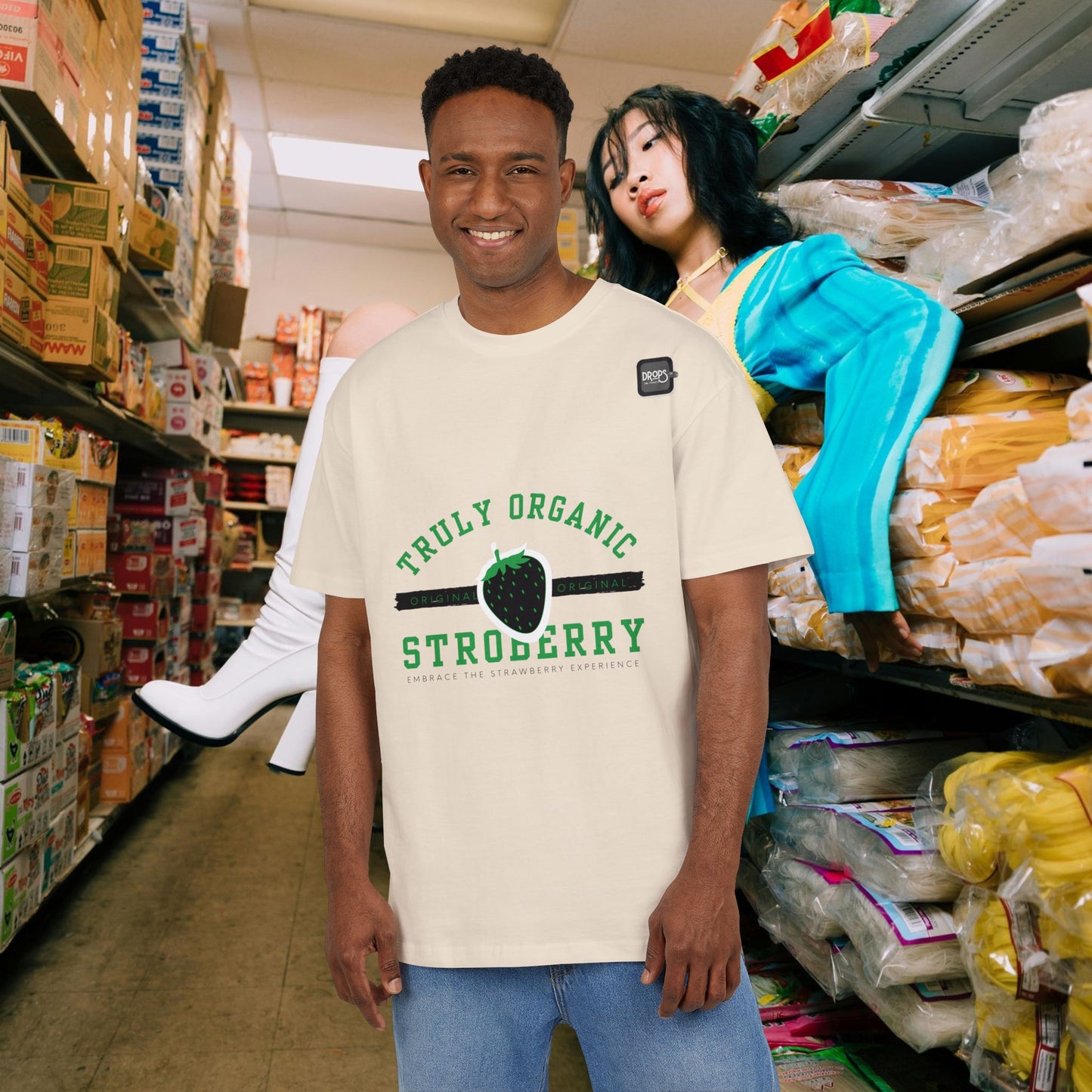 Unisex Oversized Tee_ N6+ Series USOSTEE PT2WW002_ Limited Edition by WesternWaves: