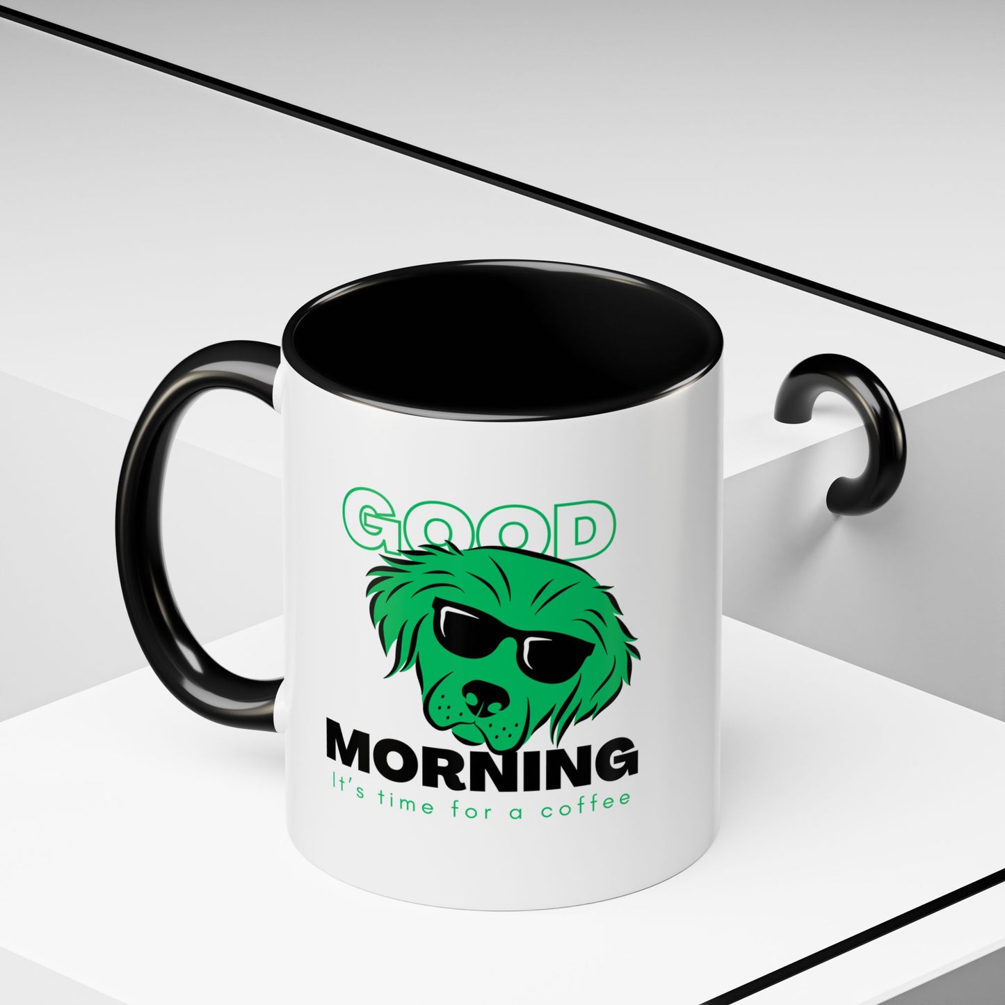 Accent Coffee Mug (11, 15oz)_ N+ Series ACMUG PT2WW012_ Limited Edition Mug by WesternWaves