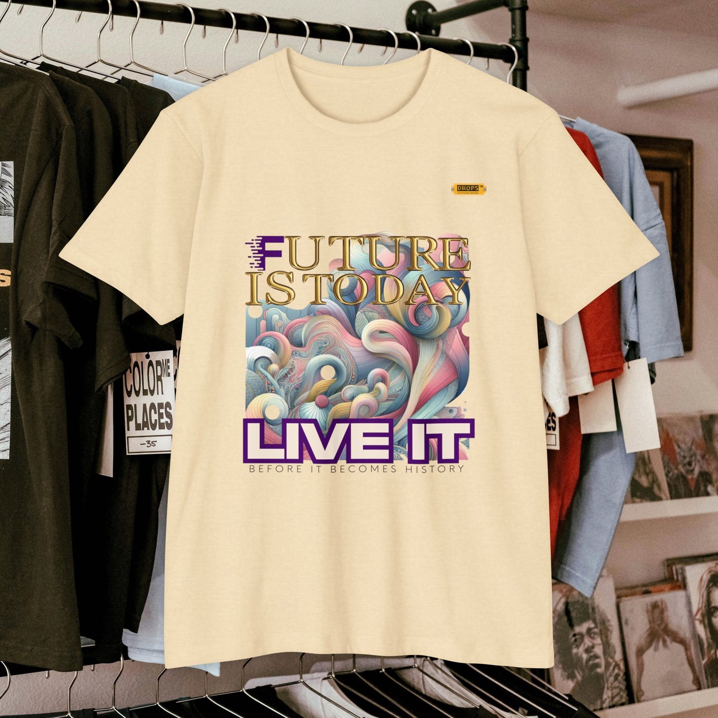 Unisex CVC Jersey T-shirt_ 16 June 2025_ Limited Edition Casual Fashion by WesternWaves: