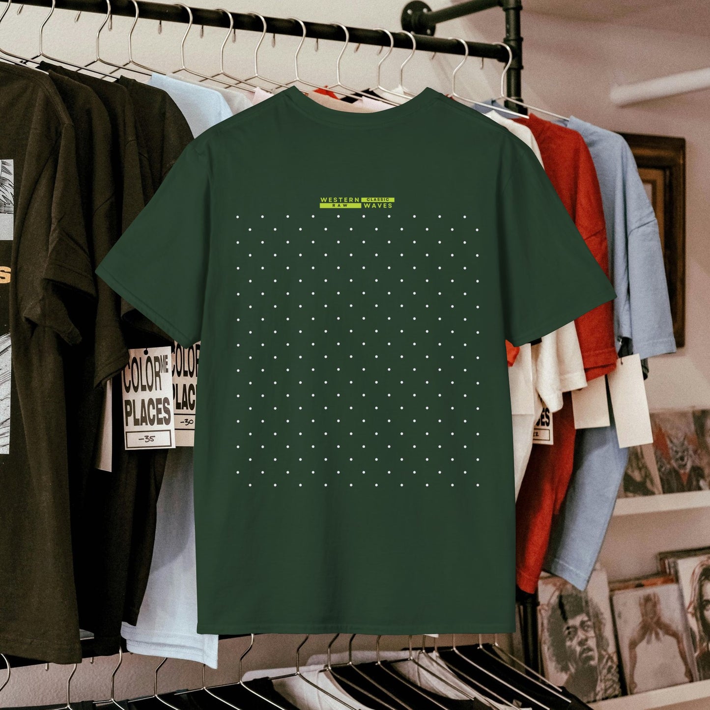 Unisex Softstyle T-Shirt_ N2 Series SPW USSTS FT2WW009_ Redefine Relaxation Limited Edition by WesternWaves: