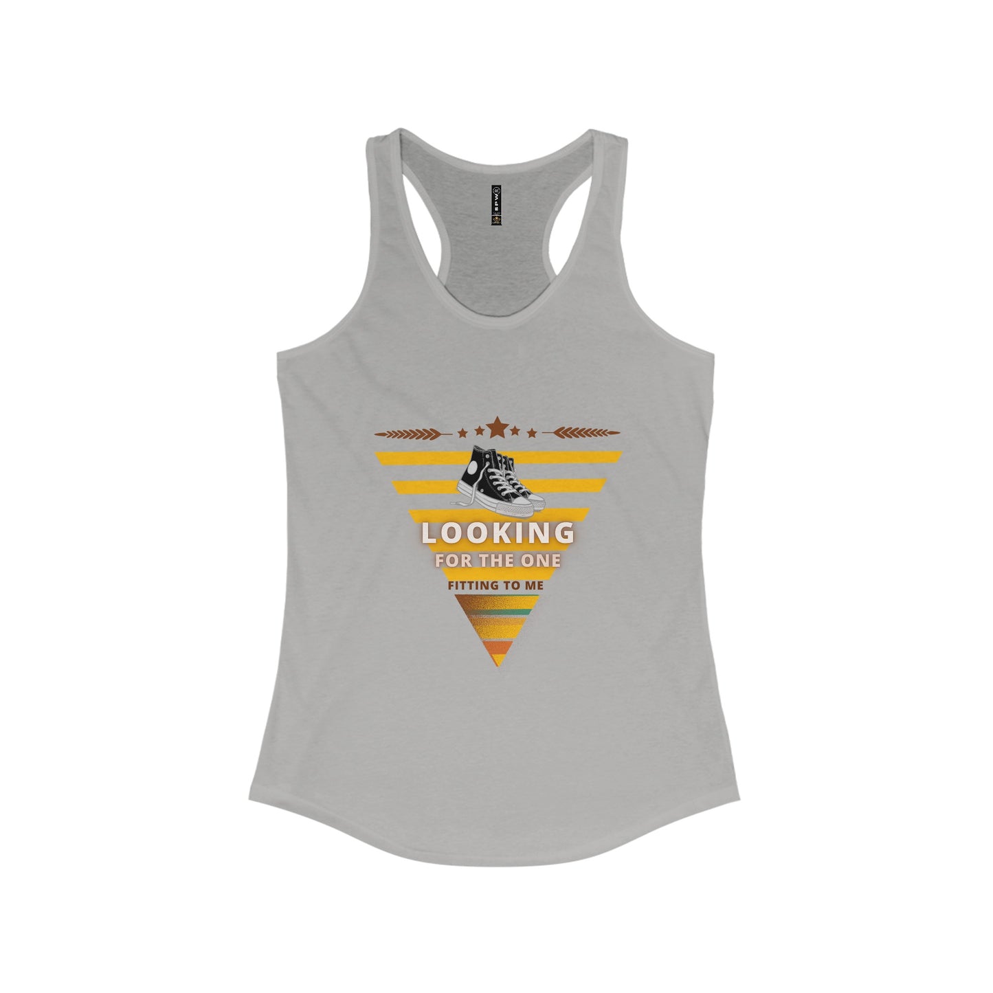 Women's Ideal Racerback Tank_ N2+ Series WIRBT PT2WW005_ Limited Edition Design for Comfort and Style by WesternWaves: