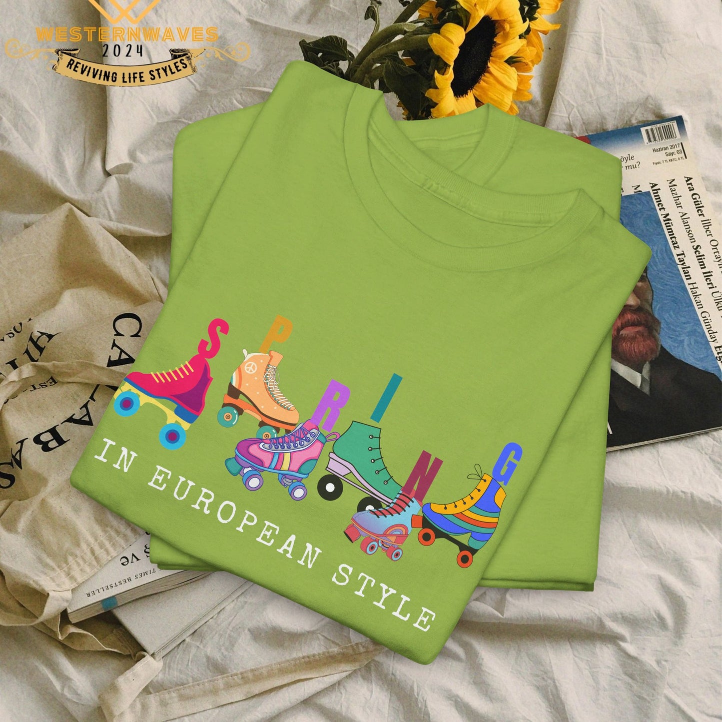 Unisex Heavy Cotton Tee_ Crafted from premium 100% cotton_ N+ Series UHCT PT2WW005_ Limited Edition by WesternWaves: