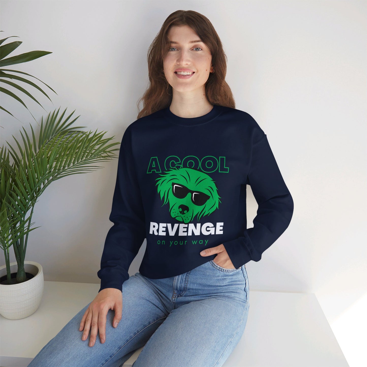 Unisex Heavy Blend™ Crewneck Sweatshirt_ N2+ Series UHBCSS PT2WW024_ Limited Edition Pure Luxury for Every Occasion by WesternWaves: